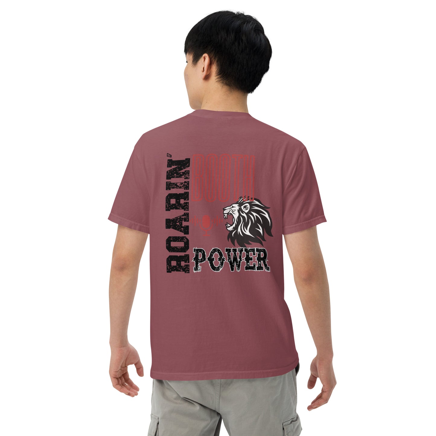 SOTVO Booth Wear: ROARIN' Booth Power: Unisex Comfort Wear/Colors Heavyweight T-Shirt