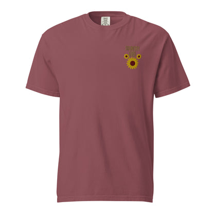 Cute Country Girl Fun Chickens: Unisex Comfort Wear/Colors Heavyweight T-Shirt