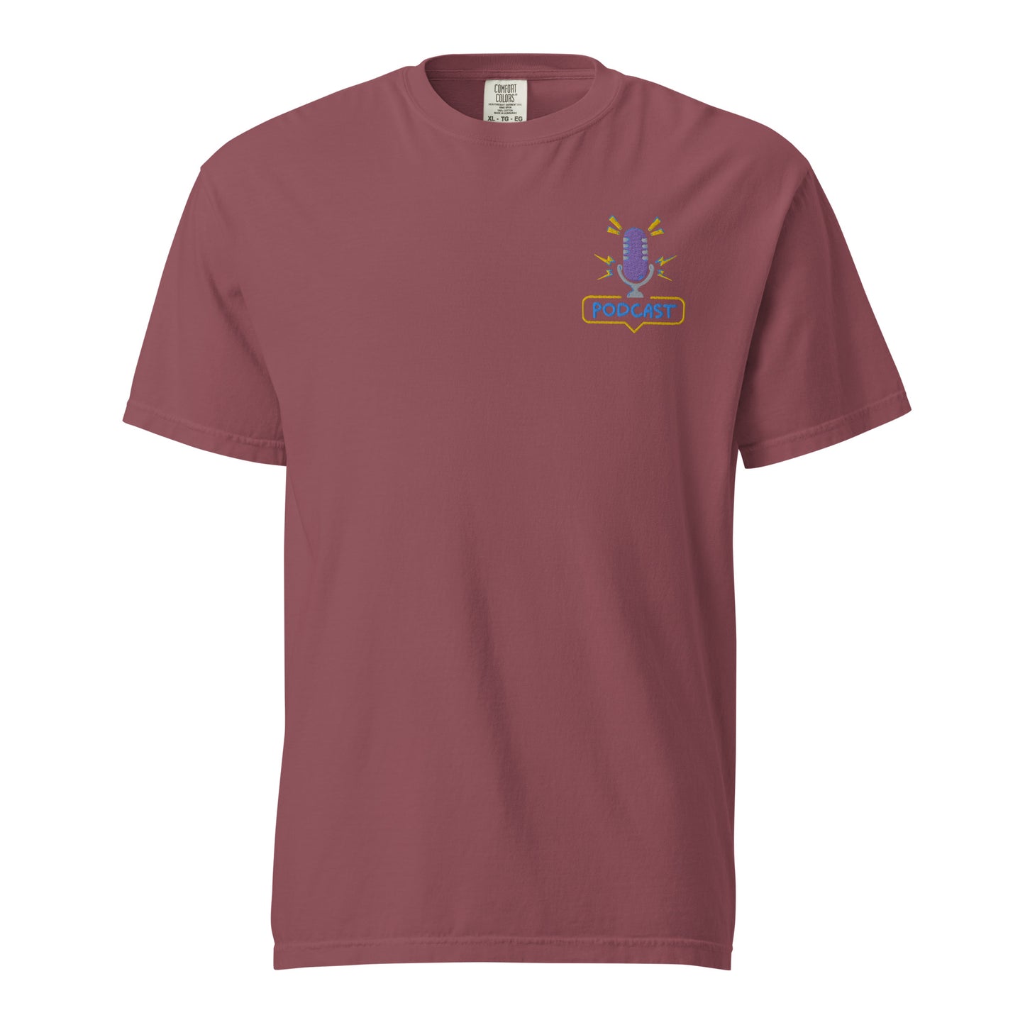 Grandma Is My Name Podcasting Is My Game: Unisex Comfort Wear/Colors Heavyweight T-Shirt