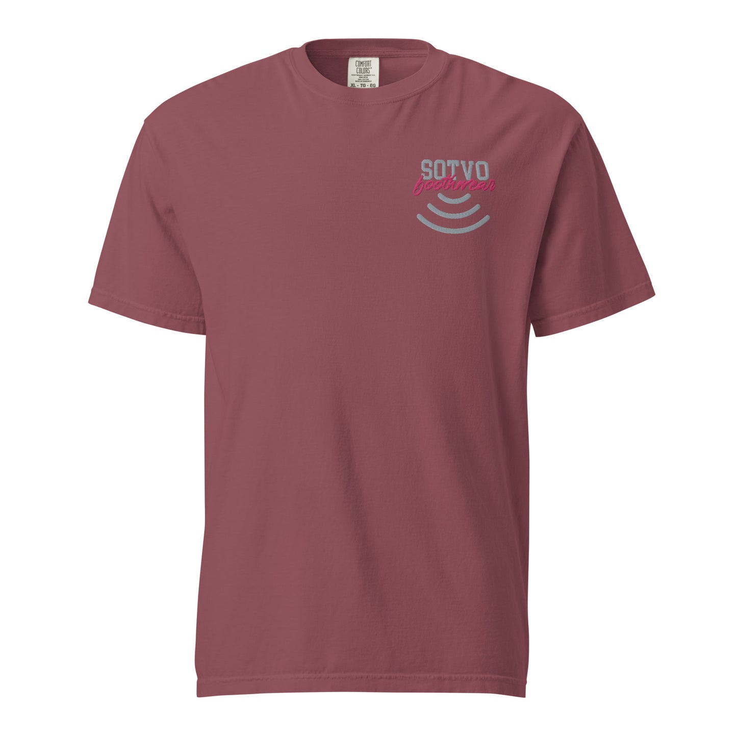 SOTVO Booth Wear: W.I.B.W. Women In Booth Wear: Unisex Comfort Wear/Colors Heavyweight T-Shirt