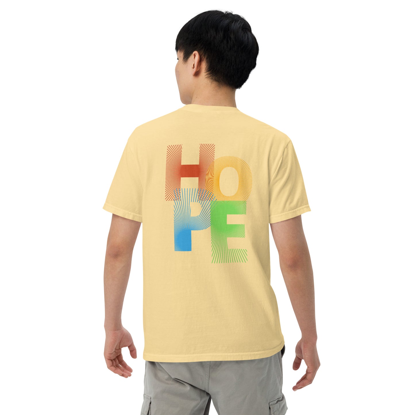 Motivational Affirmations HOPE: Unisex Comfort Wear/Colors Heavyweight T-Shirt