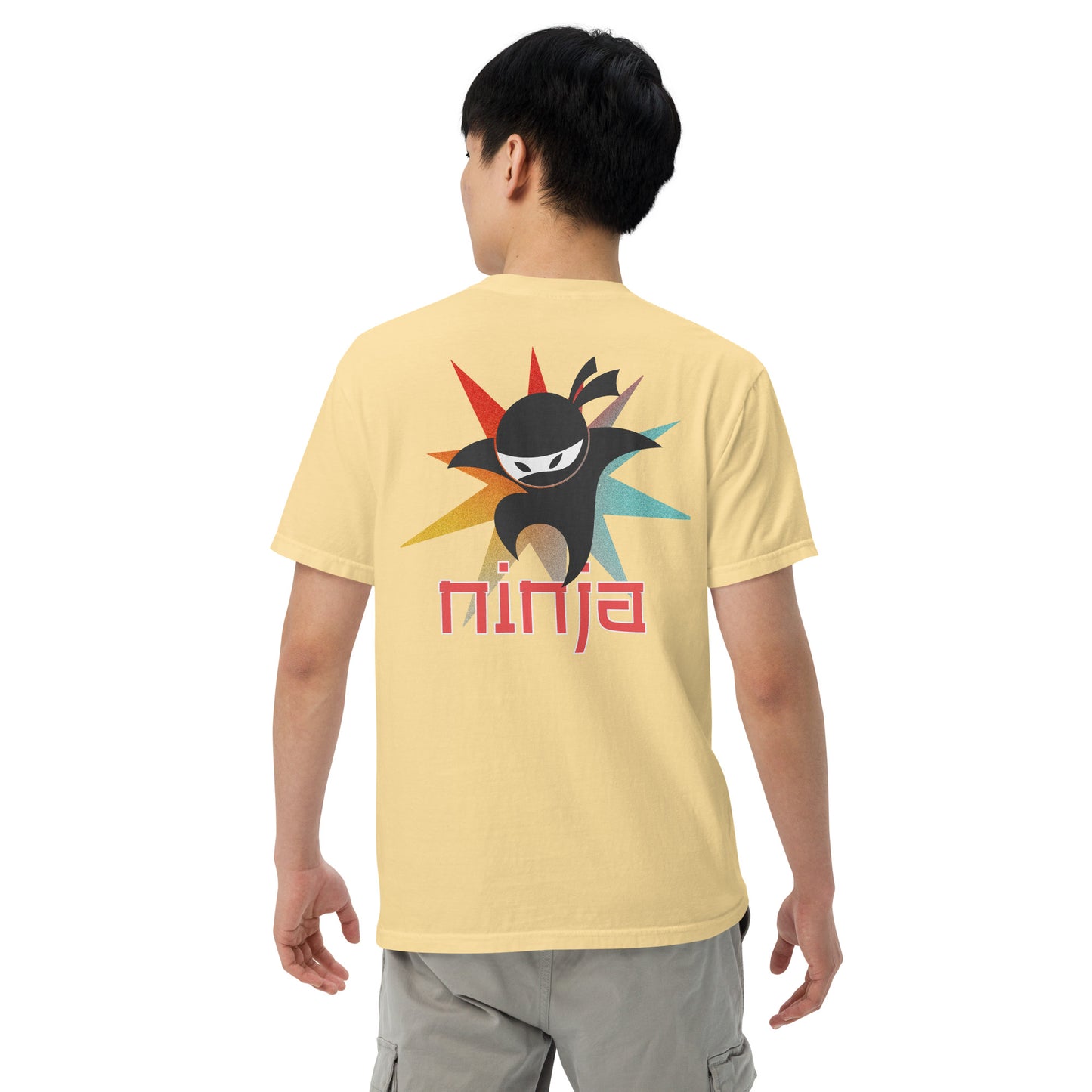 SOTVO Booth Wear: Ninja Warrior: Unisex Comfort Wear/Colors Heavyweight T-Shirt