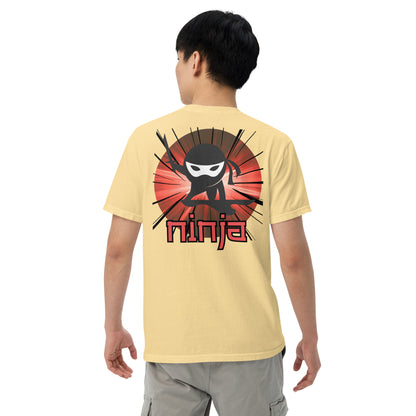 SOTVO Booth Wear: Ninja Warrior: Unisex Comfort Wear/Colors Heavyweight T-Shirt