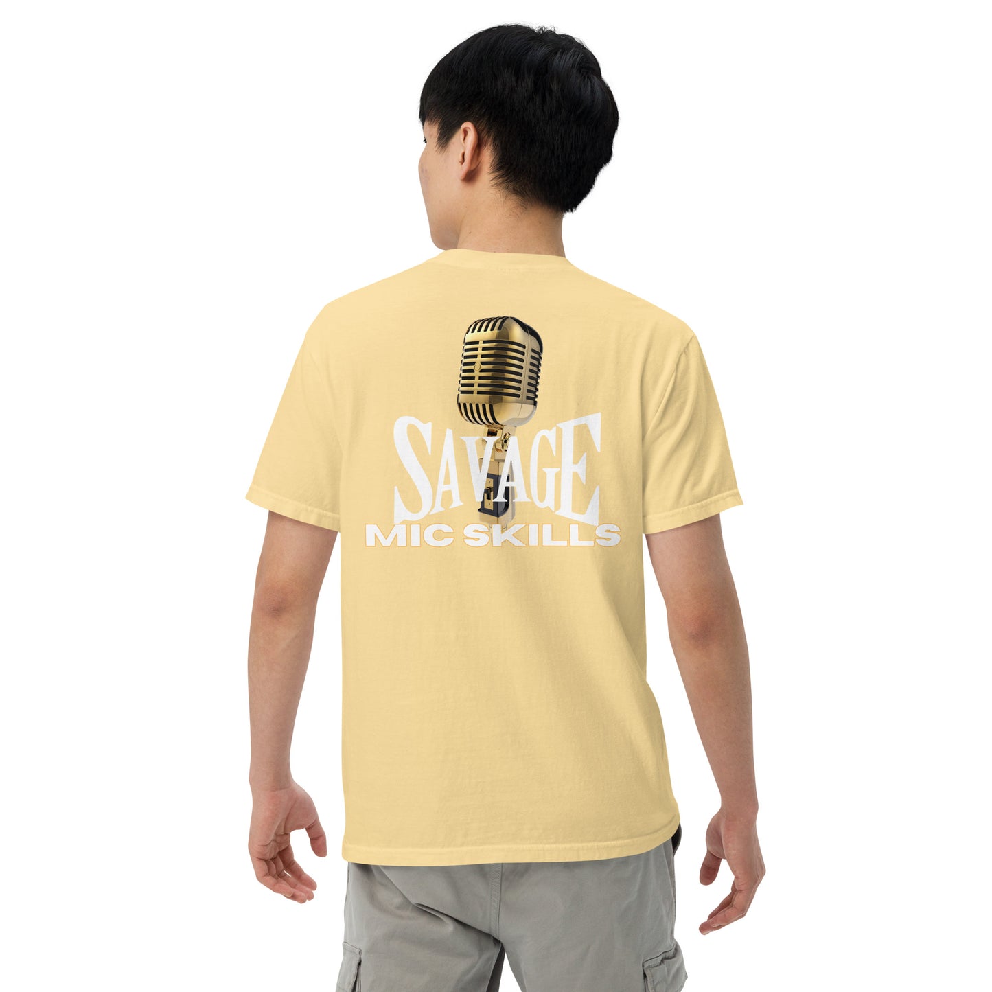 SOTVO Booth Wear: V.O. Savage MIc Skills: Unisex Comfort Wear/Colors Heavyweight T-Shirt