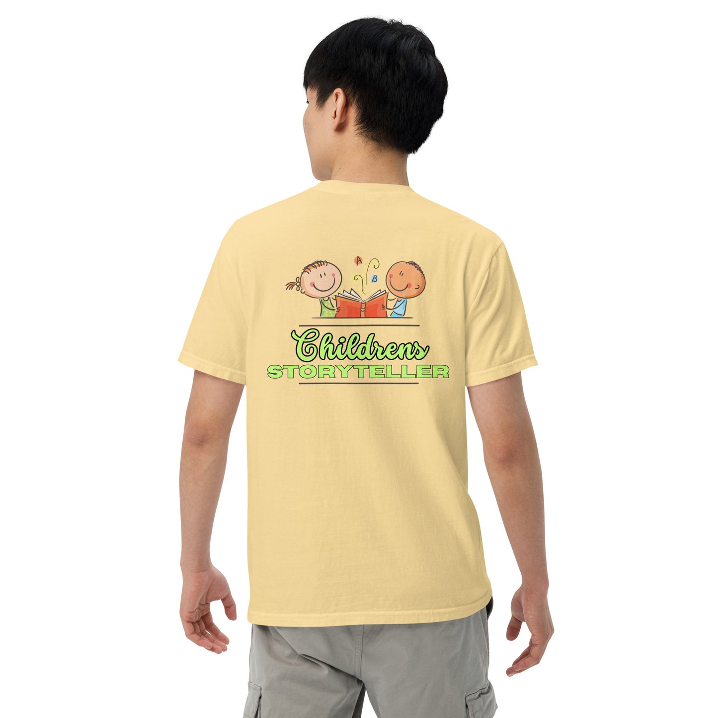 SOTVO Booth Wear: Children's Audiobook Narrator Storyteller: Unisex Comfort Wear/Colors Heavyweight T-Shirt