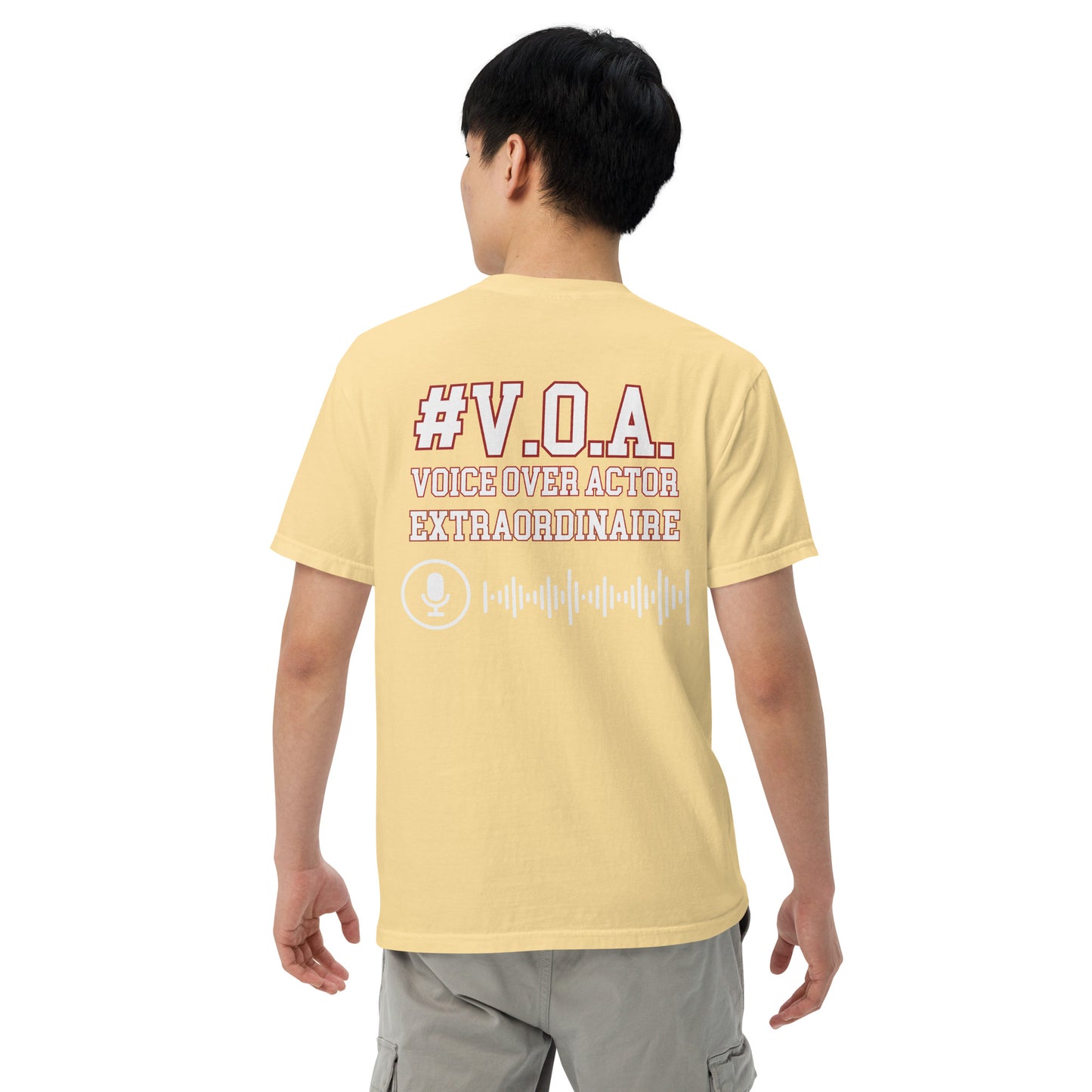 SOTVO Booth Wear: V.O.A. Extraordinaire: Unisex Comfort Wear/Colors Heavyweight T-Shirt