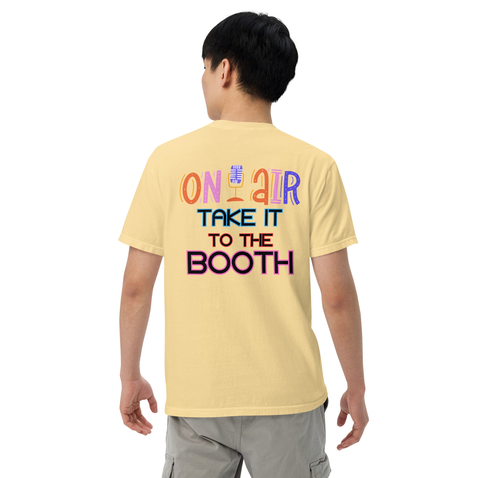 SOTVO Booth Wear: On Air Take It To The Booth: Unisex Comfort Wear/Colors Heavyweight T-Shirt