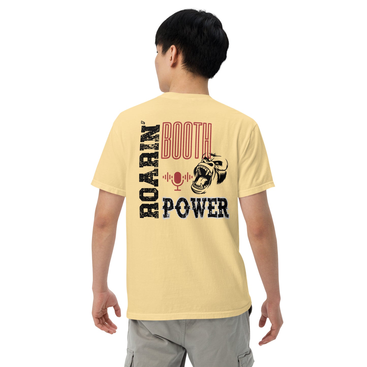 SOTVO Booth Wear: Roarin' Booth Power: Unisex Comfort Wear/Colors Heavyweight T-Shirt