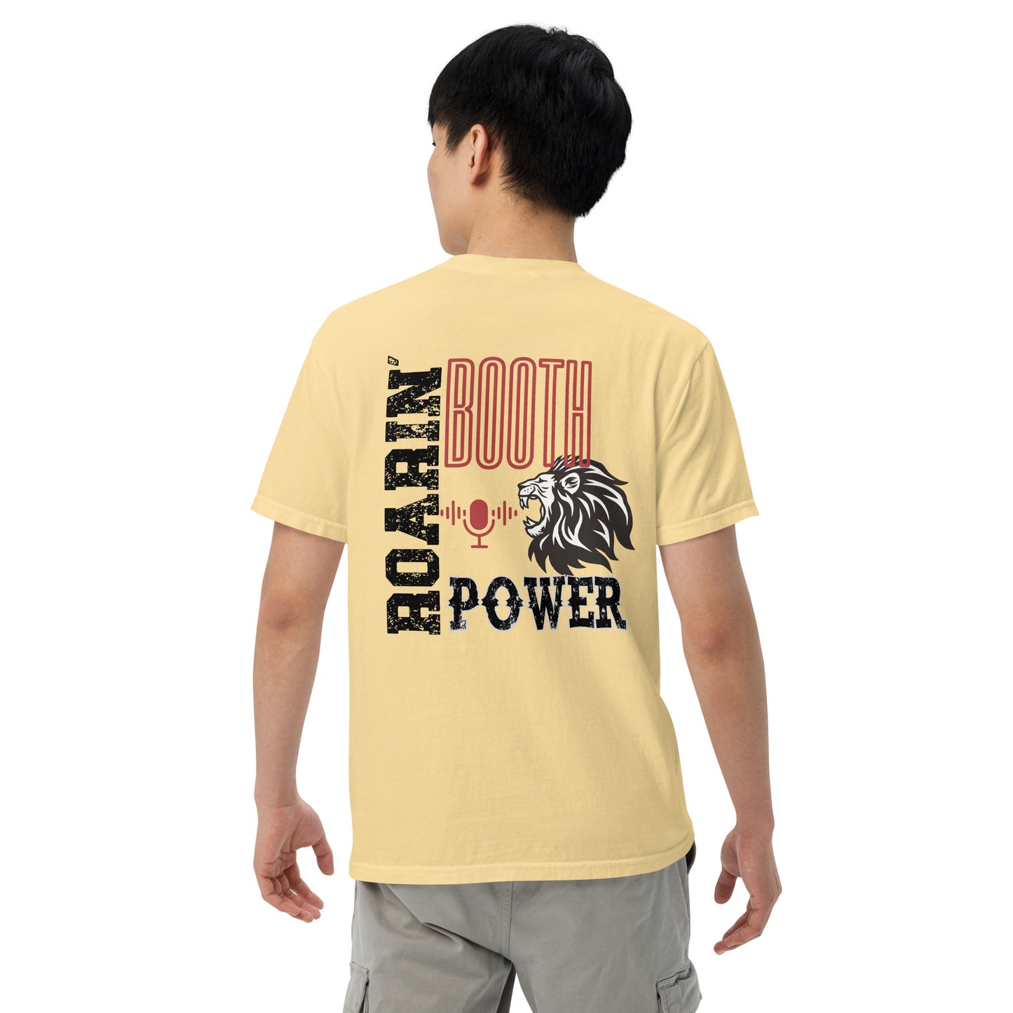 SOTVO Booth Wear: ROARIN' Booth Power: Unisex Comfort Wear/Colors Heavyweight T-Shirt