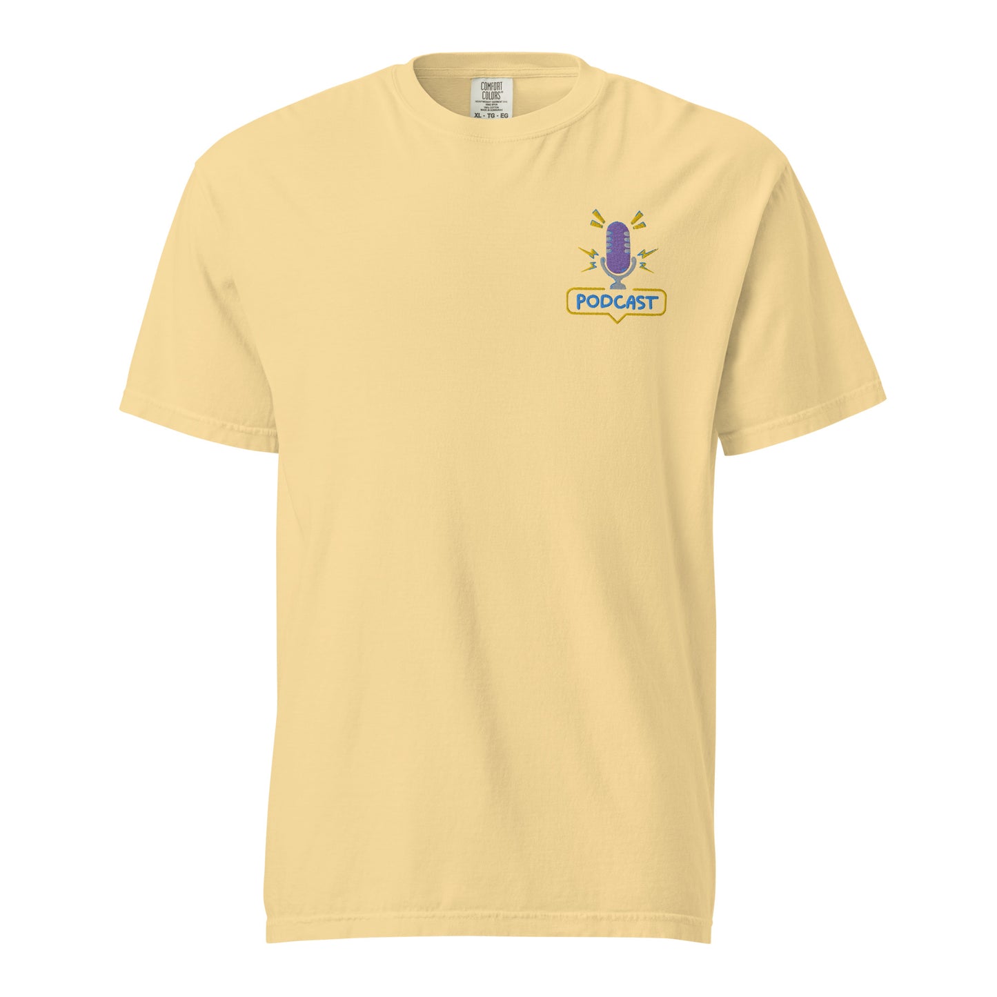 Grandma Is My Name Podcasting Is My Game: Unisex Comfort Wear/Colors Heavyweight T-Shirt