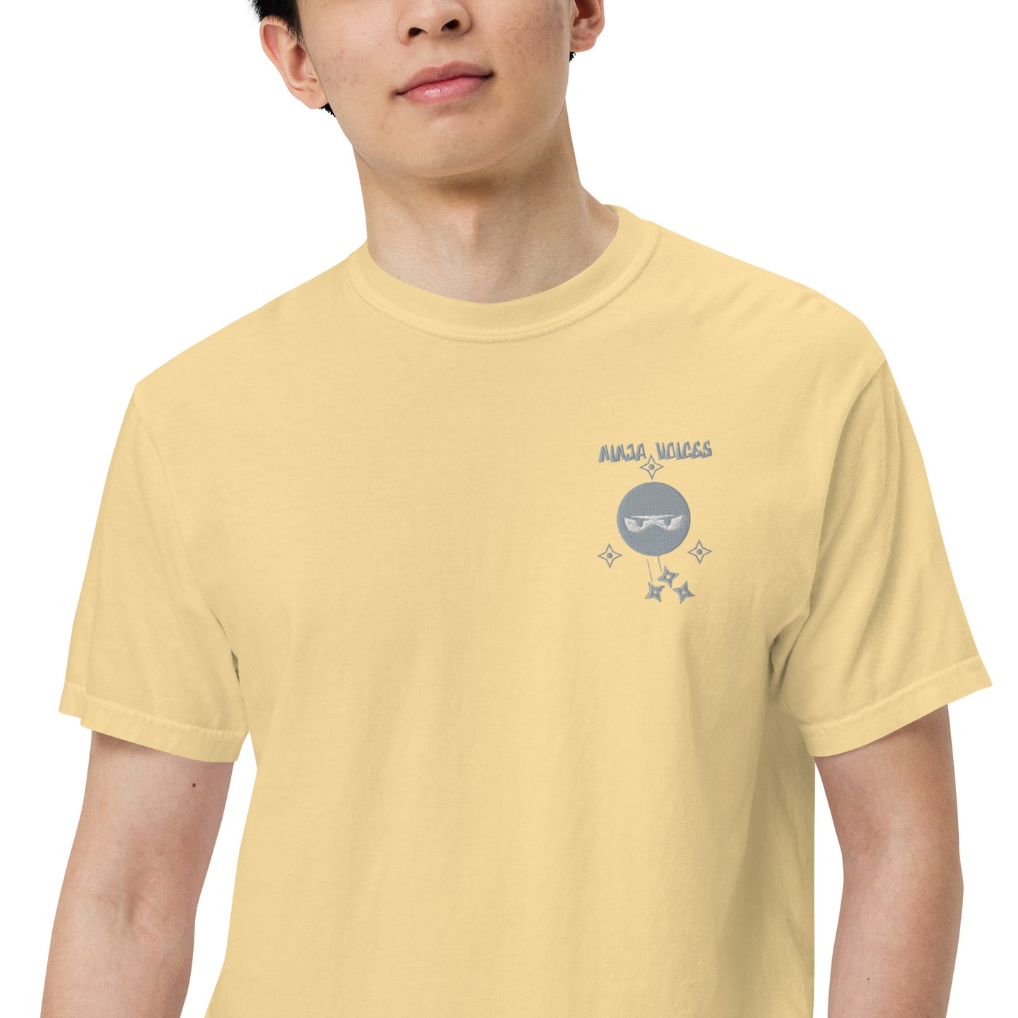 SOTVO Booth Wear: Ninja Warrior: Unisex Comfort Wear/Colors Heavyweight T-Shirt