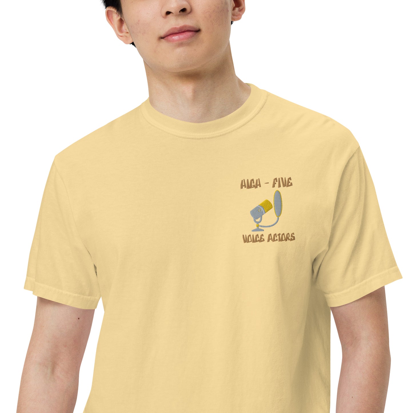 SOTVO Booth Wear: #1 Voice Over Guru : Unisex Comfort Wear/Colors Heavyweight T-Shirt