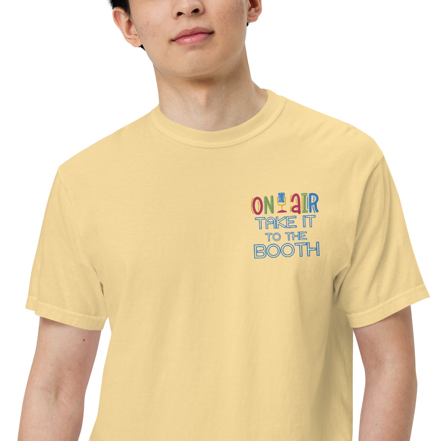 SOTVO Booth Wear: On Air Take It To The Booth: Unisex Comfort Wear/Colors Heavyweight T-Shirt