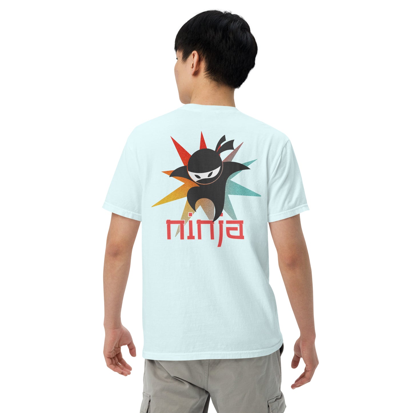 SOTVO Booth Wear: Ninja Warrior: Unisex Comfort Wear/Colors Heavyweight T-Shirt