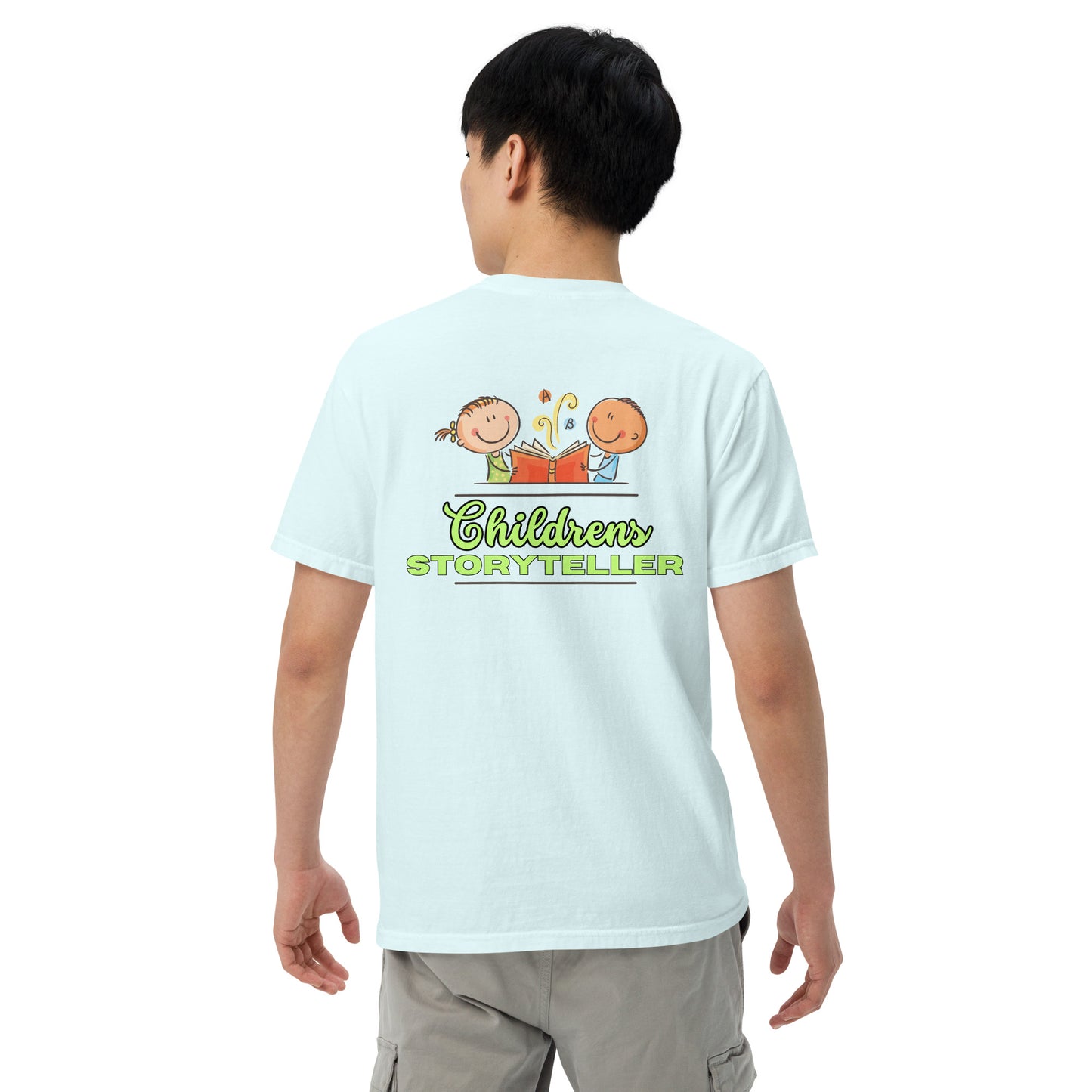 SOTVO Booth Wear: Children's Audiobook Narrator Storyteller: Unisex Comfort Wear/Colors Heavyweight T-Shirt