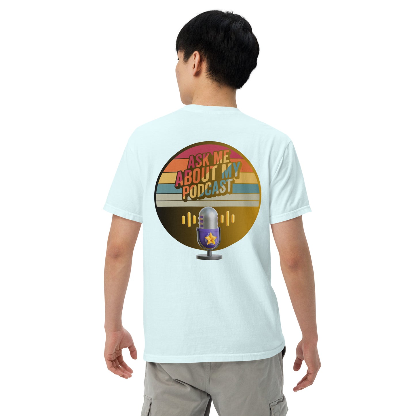 Podcast Show: Unisex Comfort Wear/Colors Heavyweight T-Shirt