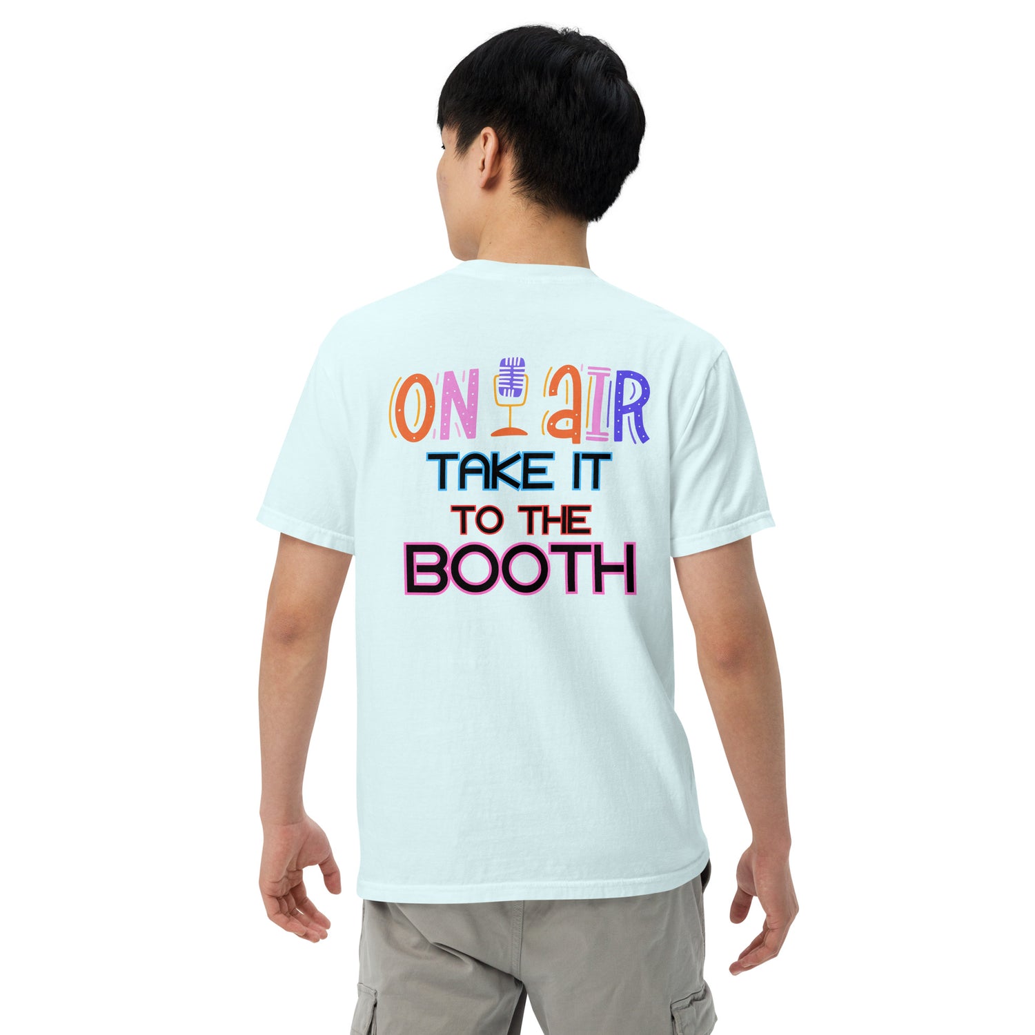 SOTVO Booth Wear: On Air Take It To The Booth: Unisex Comfort Wear/Colors Heavyweight T-Shirt