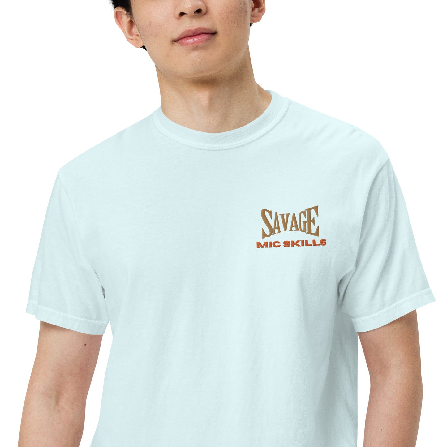 SOTVO Booth Wear: V.O. Savage MIc Skills: Unisex Comfort Wear/Colors Heavyweight T-Shirt