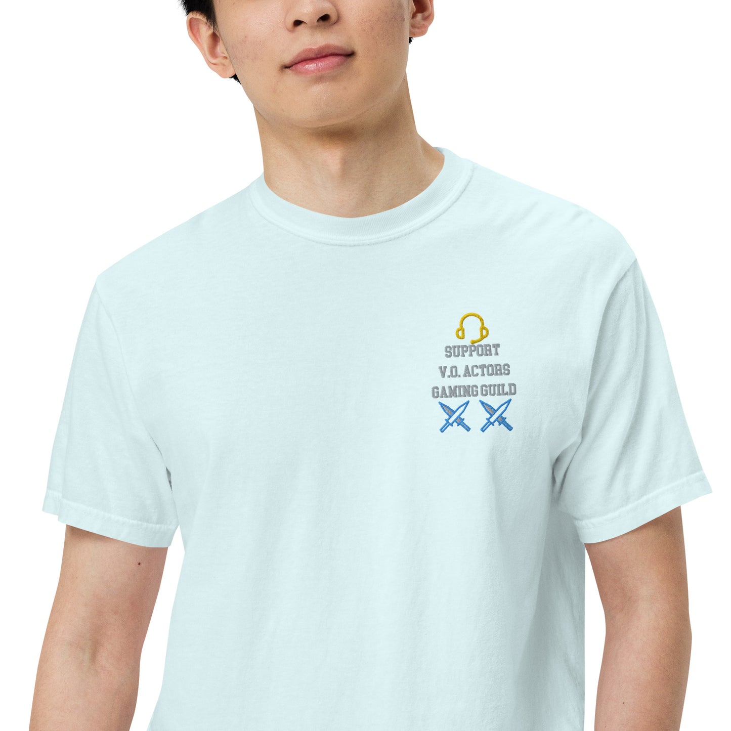 Gaming Guild "Our Voices Must Be Heard": Unisex Comfort Wear/Colors Heavyweight T-Shirt