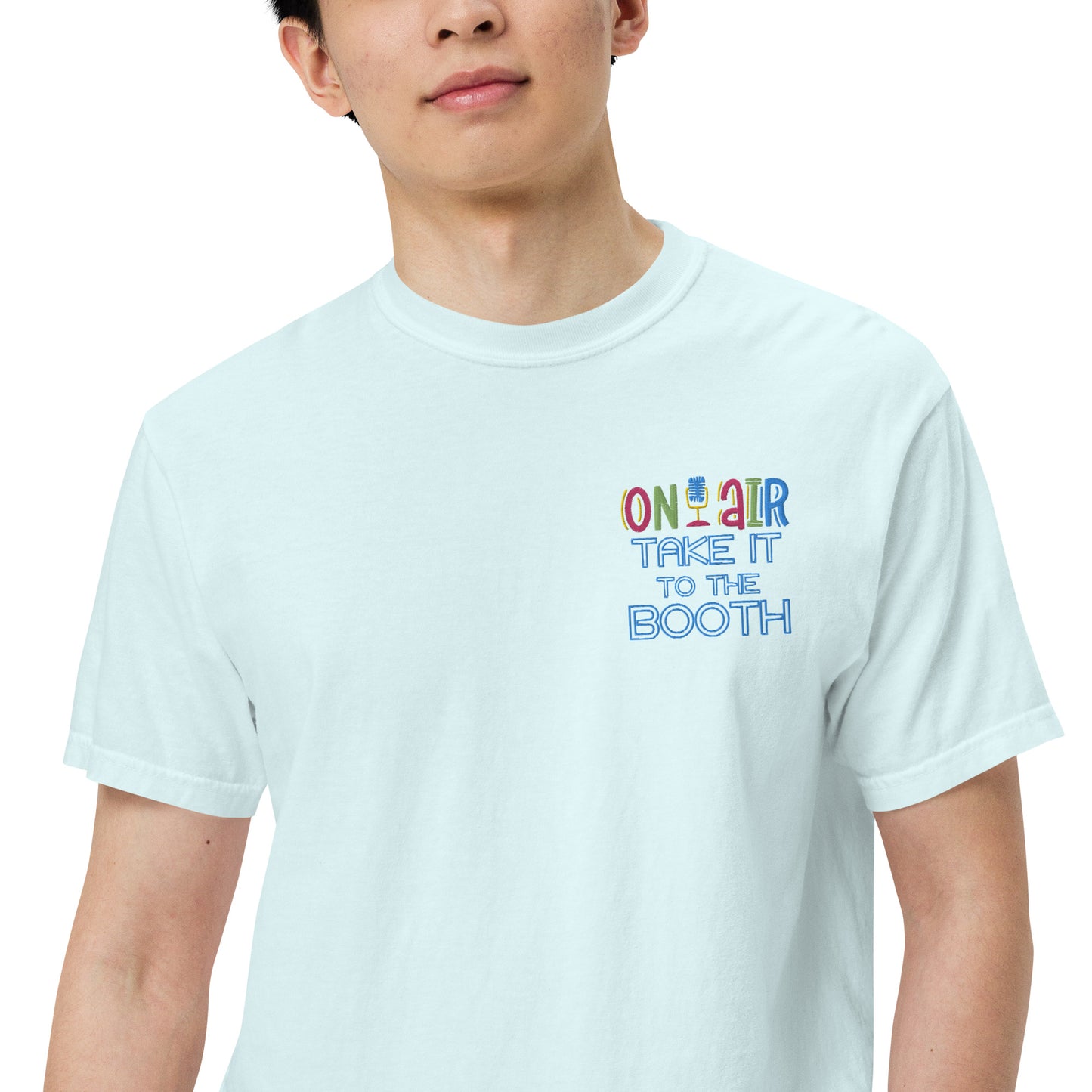 SOTVO Booth Wear: On Air Take It To The Booth: Unisex Comfort Wear/Colors Heavyweight T-Shirt