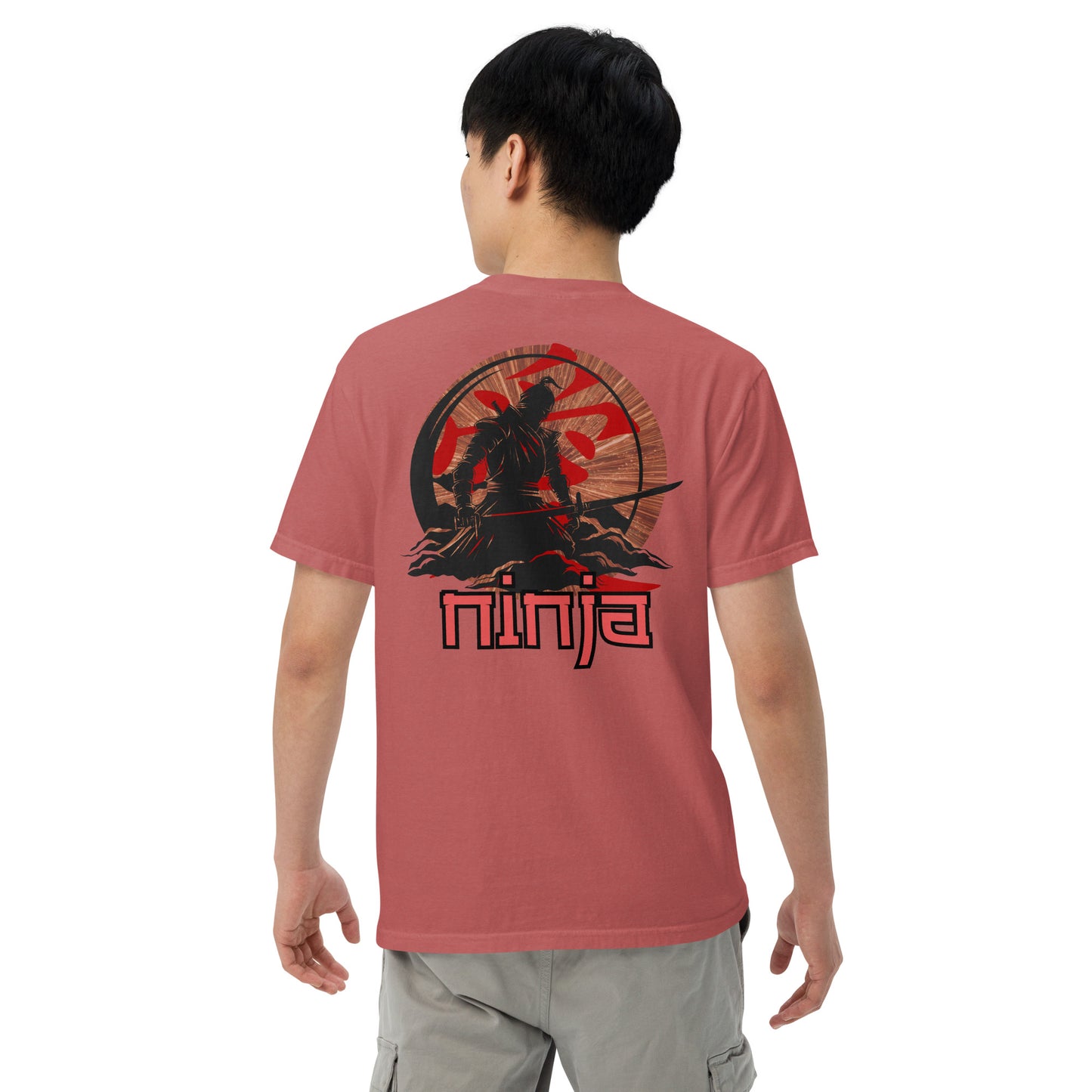 SOTVO Booth Wear: Ninja Warrior: Unisex Comfort Wear/Colors Heavyweight T-Shirt