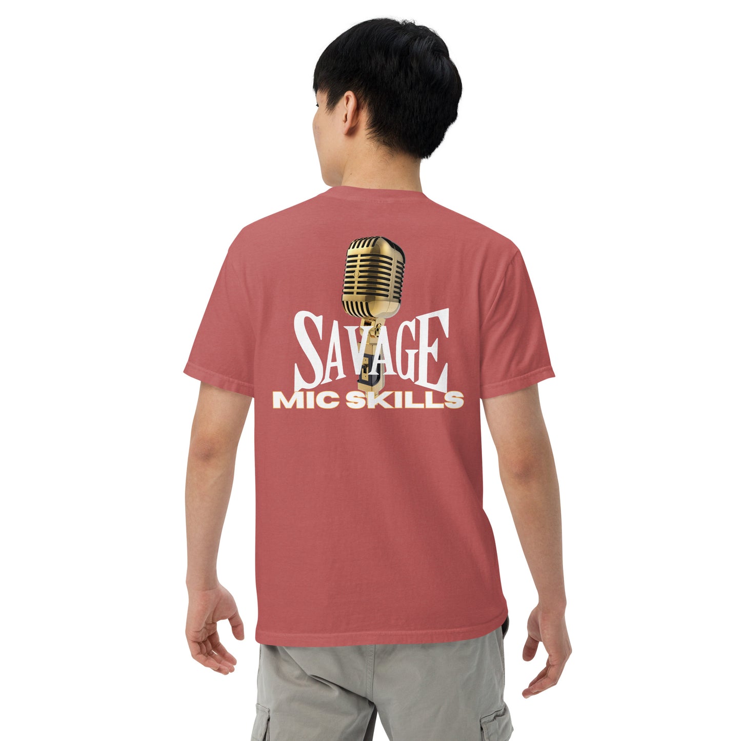 SOTVO Booth Wear: V.O. Savage MIc Skills: Unisex Comfort Wear/Colors Heavyweight T-Shirt