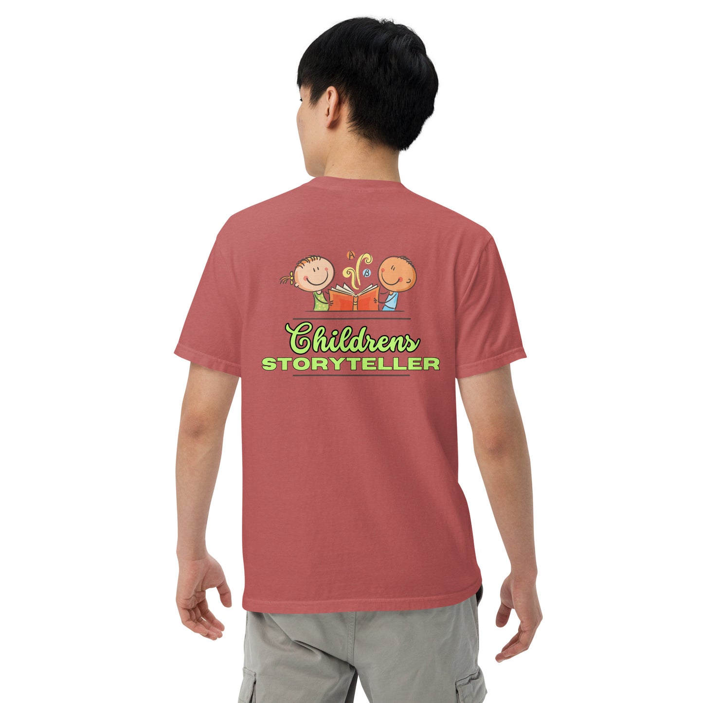 SOTVO Booth Wear: Children's Audiobook Narrator Storyteller: Unisex Comfort Wear/Colors Heavyweight T-Shirt