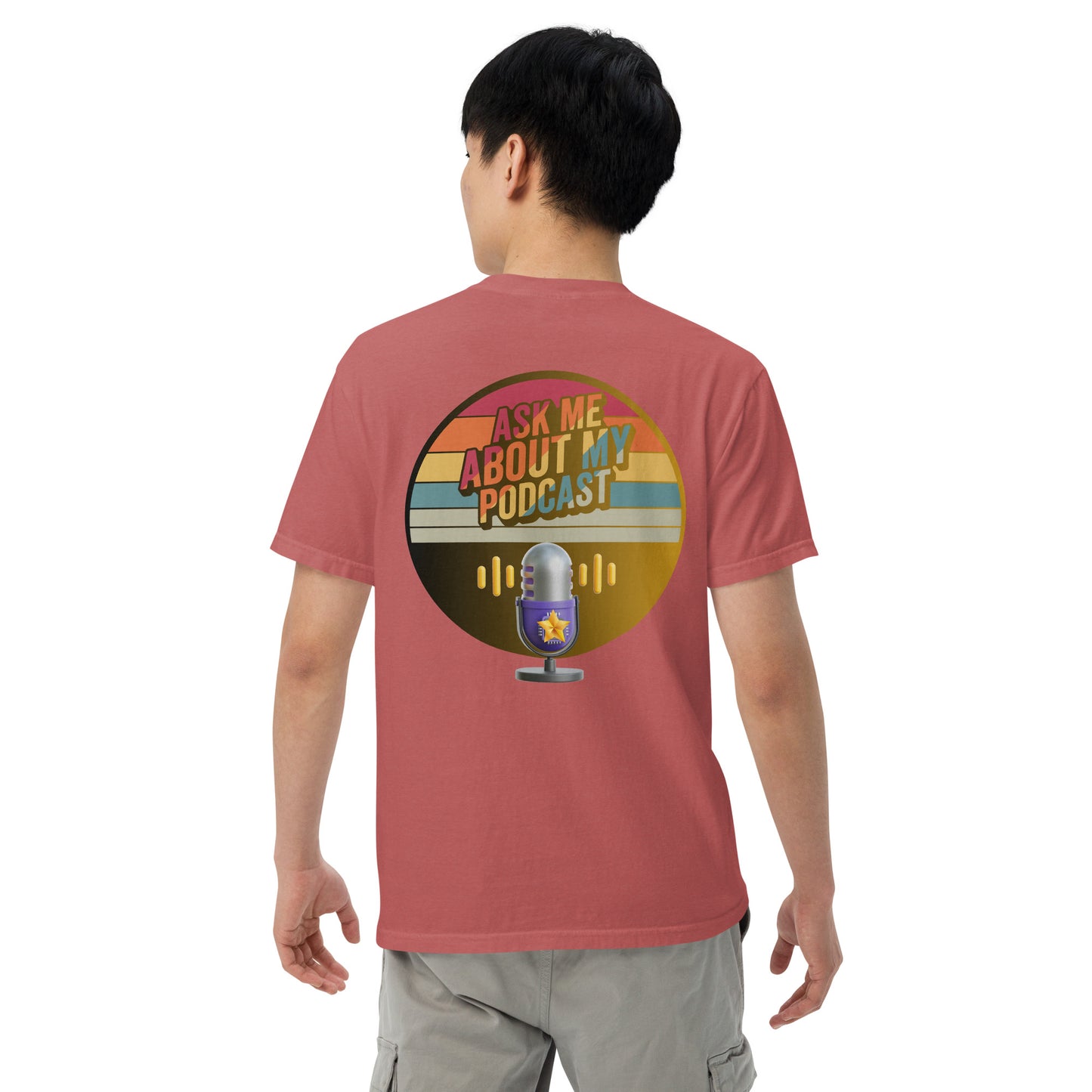 Podcast Show: Unisex Comfort Wear/Colors Heavyweight T-Shirt