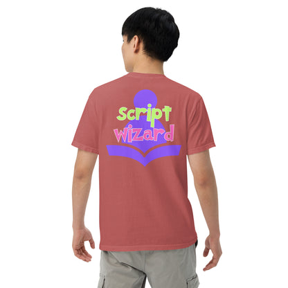 SOTVO Booth Wear: Script Wizard: Unisex Comfort Wear/Colors Heavyweight T-Shirt