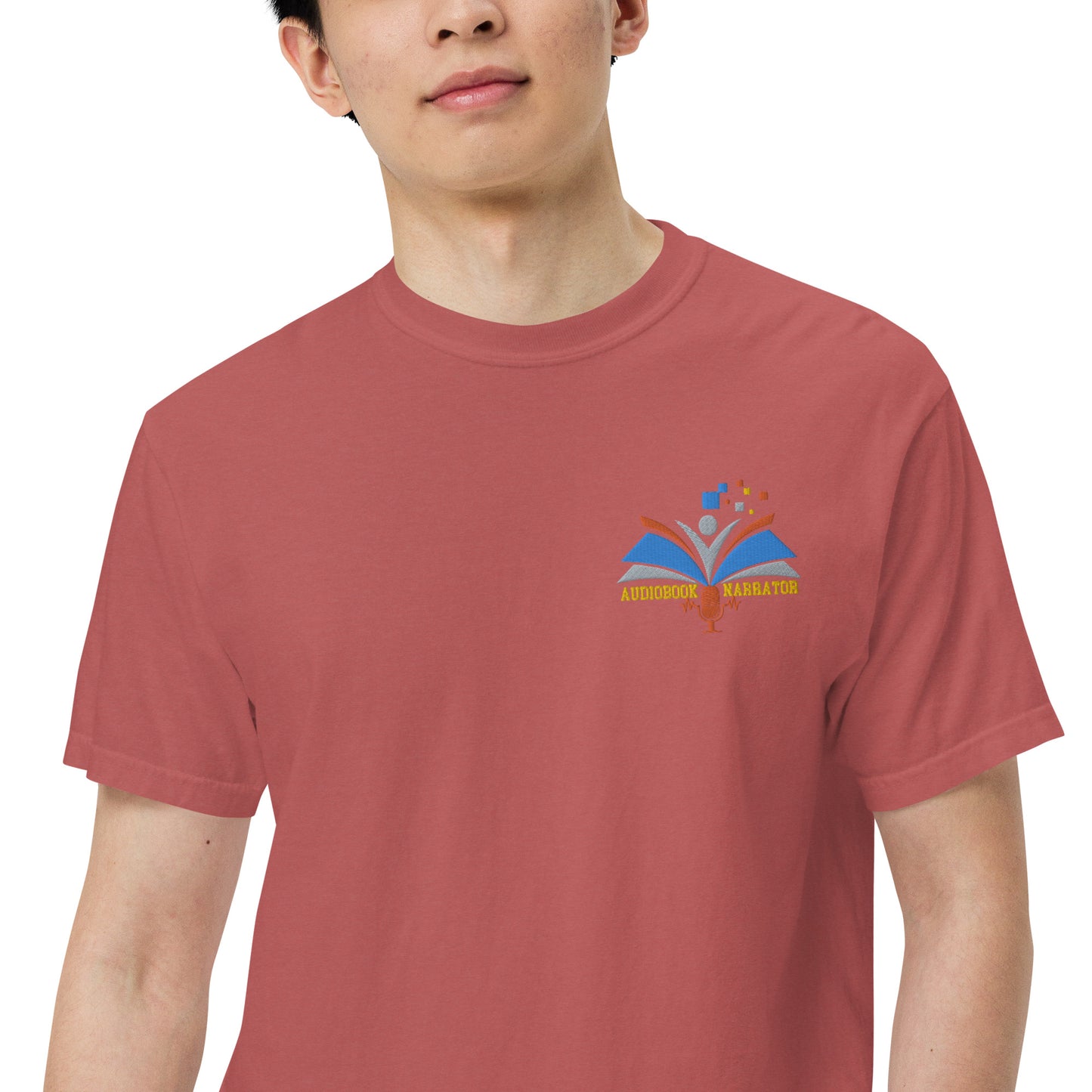 SOTVO Booth Wear: Audiobook Narrator: Unisex Comfort Wear/Colors Heavyweight T-Shirt