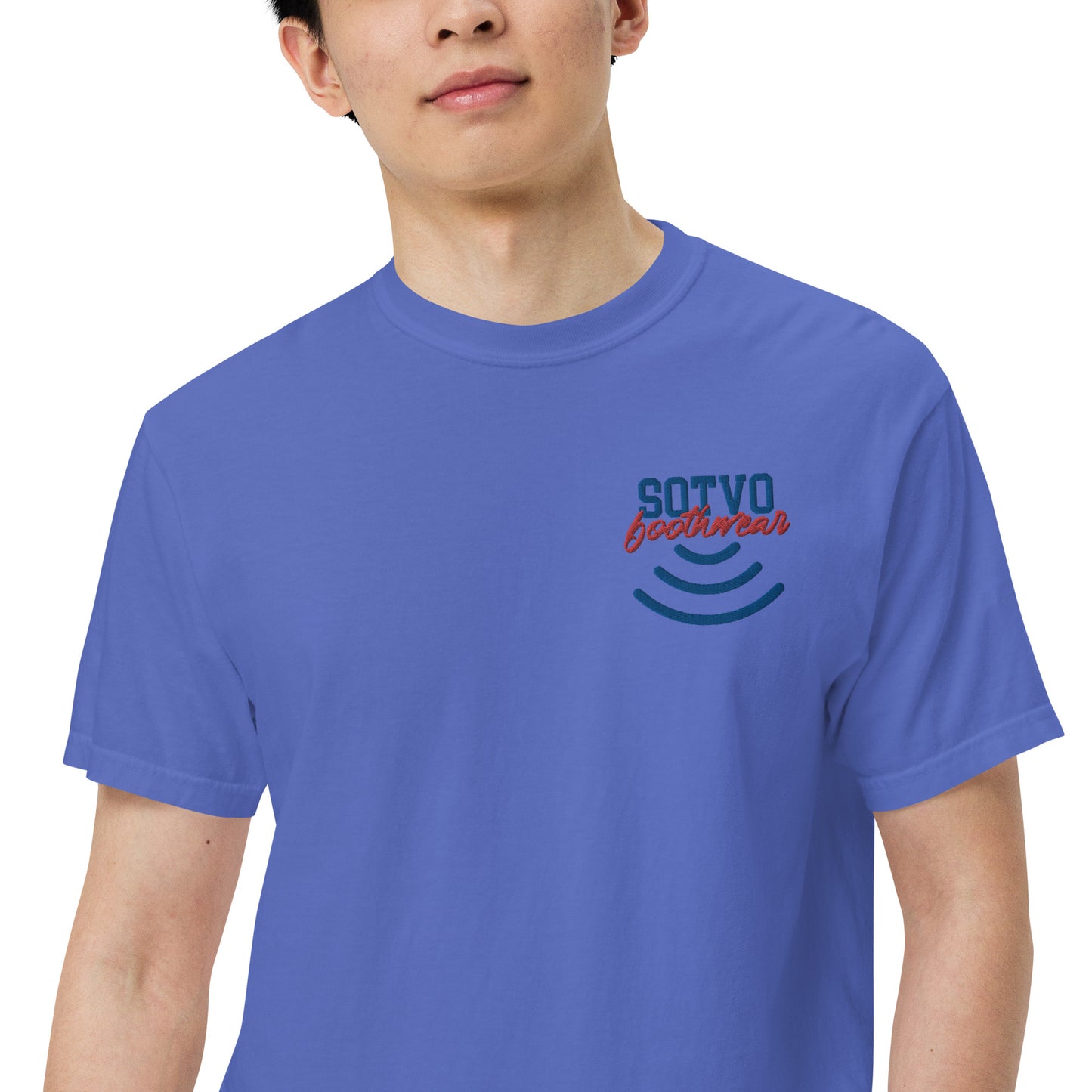 SOTVO Booth Wear: "ONE VOICE to RULE THEM ALL": Unisex Comfort Wear/Colors Heavyweight T-Shirt