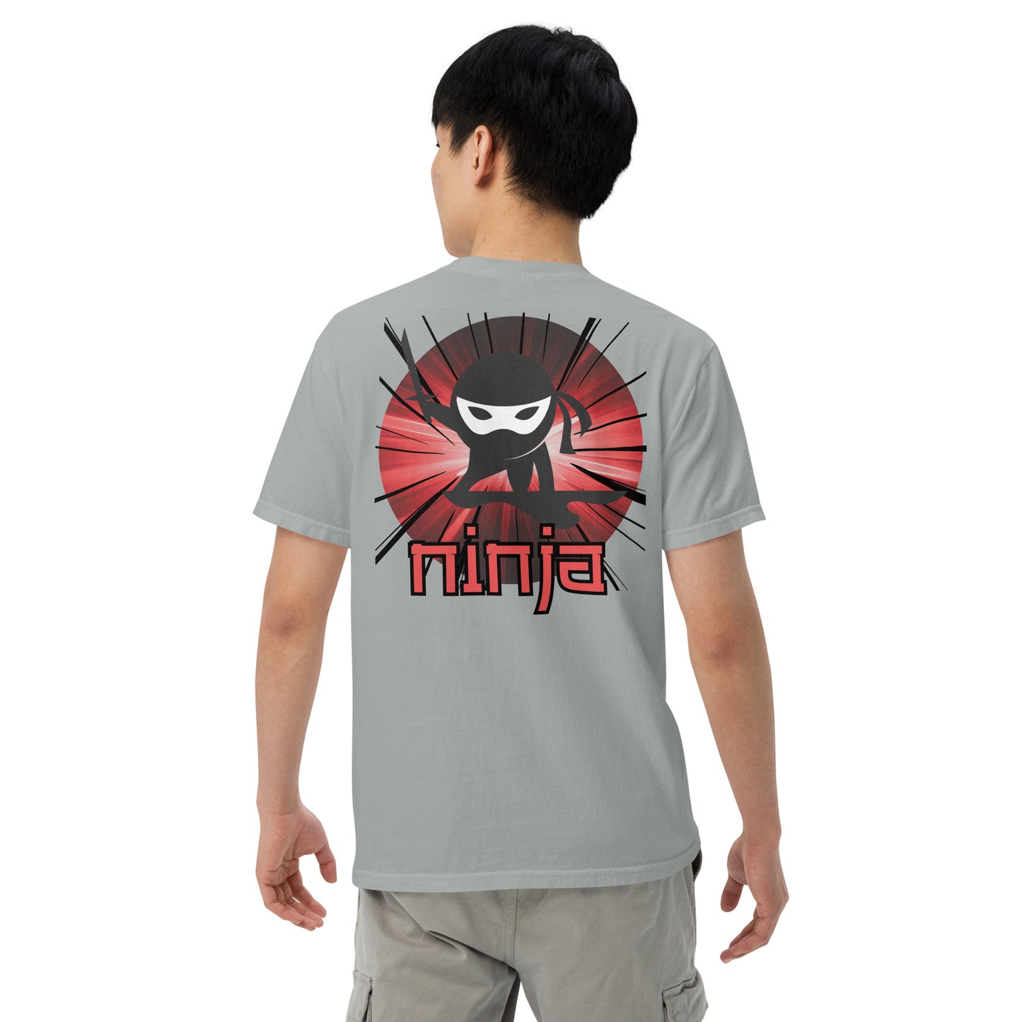 SOTVO Booth Wear: Ninja Warrior: Unisex Comfort Wear/Colors Heavyweight T-Shirt