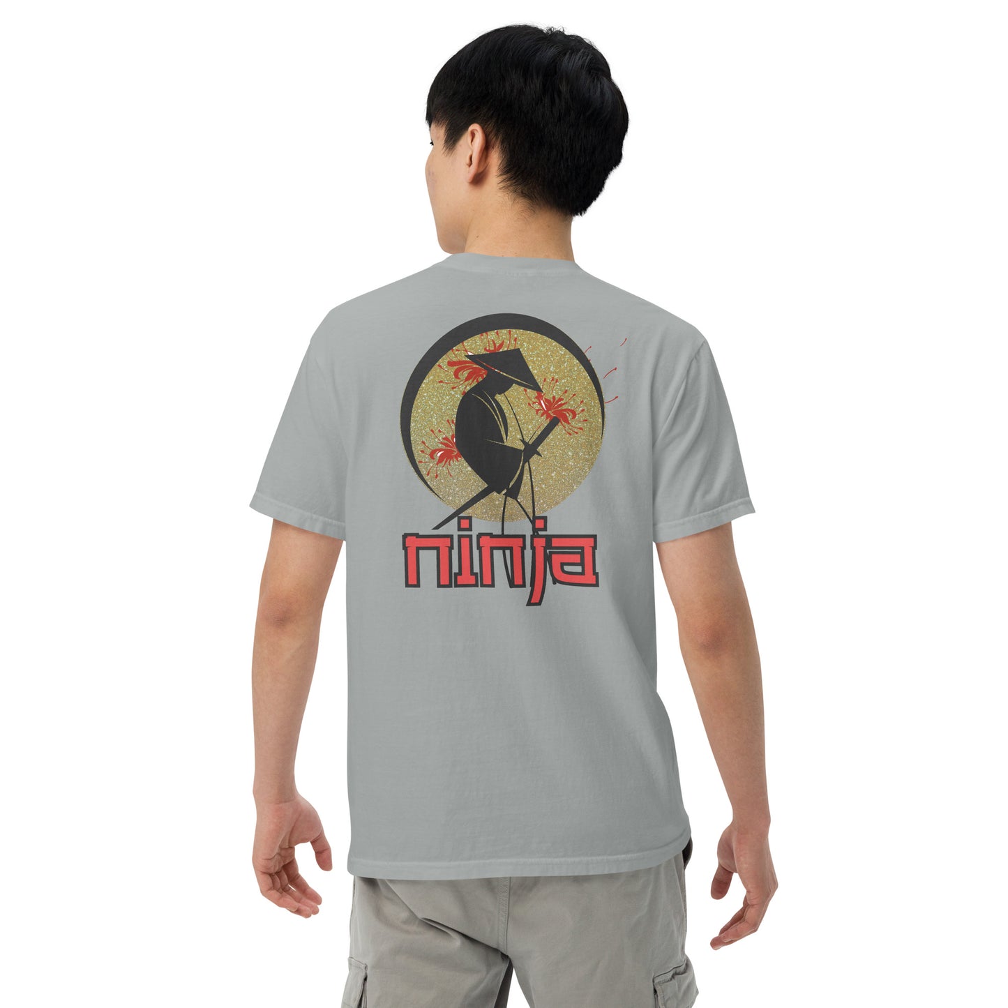 SOTVO Booth Wear: Ninja Warrior: Unisex Comfort Wear/Colors Heavyweight T-Shirt