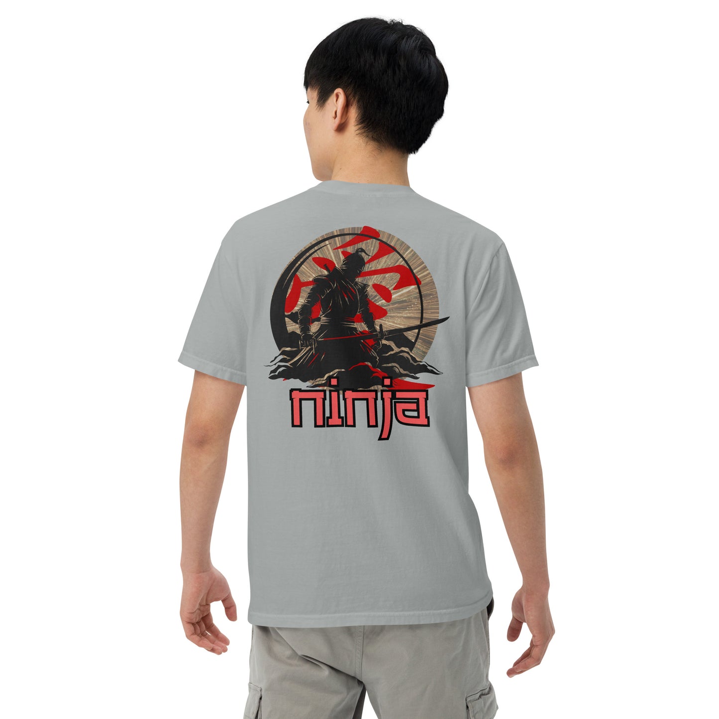 SOTVO Booth Wear: Ninja Warrior: Unisex Comfort Wear/Colors Heavyweight T-Shirt
