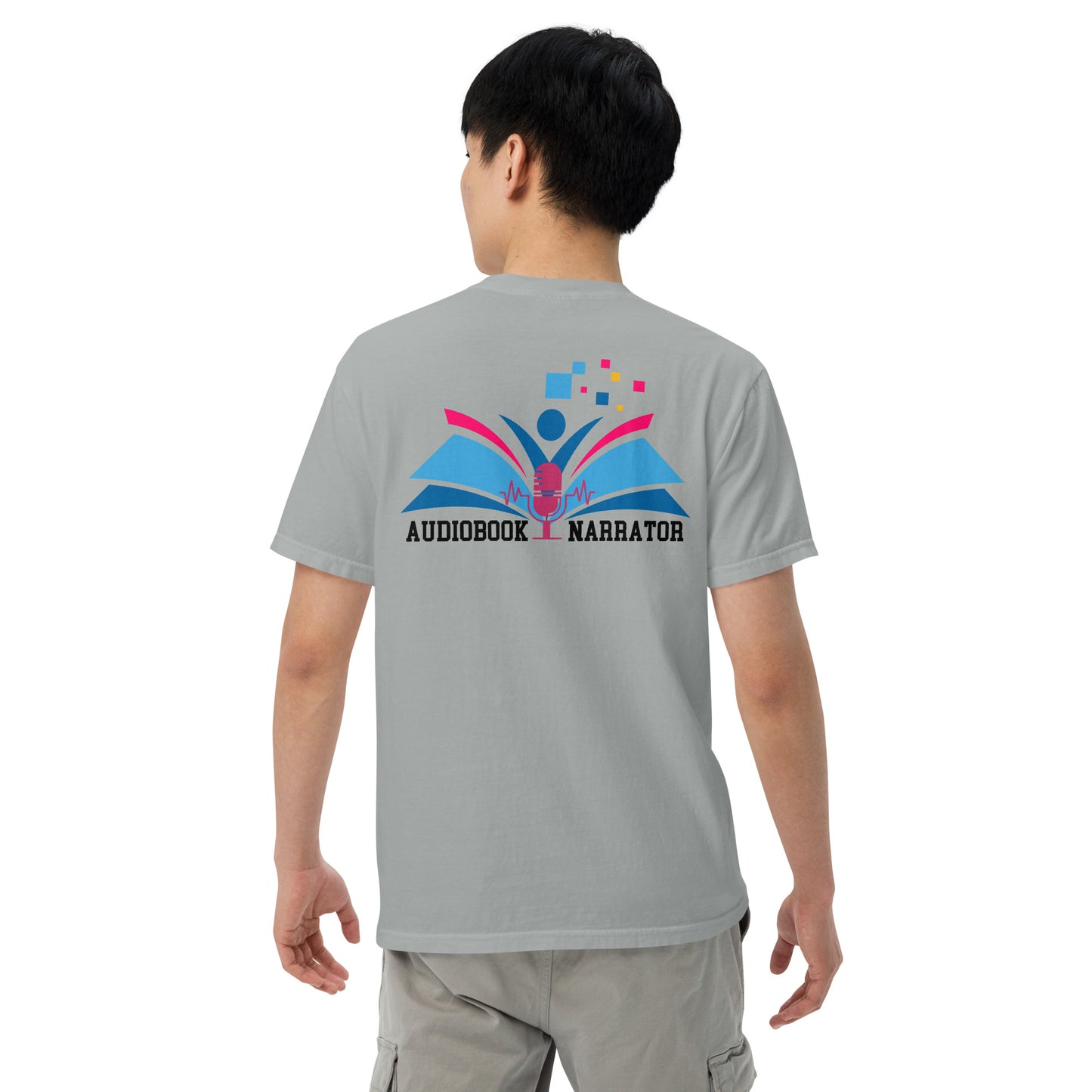 SOTVO Booth Wear: Audiobook Narrator: Unisex Comfort Wear/Colors Heavyweight T-Shirt