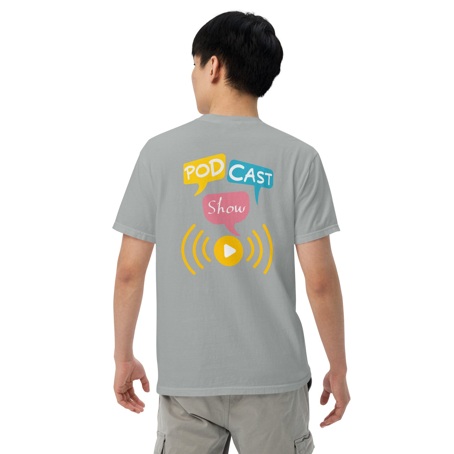 Podcast Show: Unisex Comfort Wear/Colors Heavyweight T-Shirt