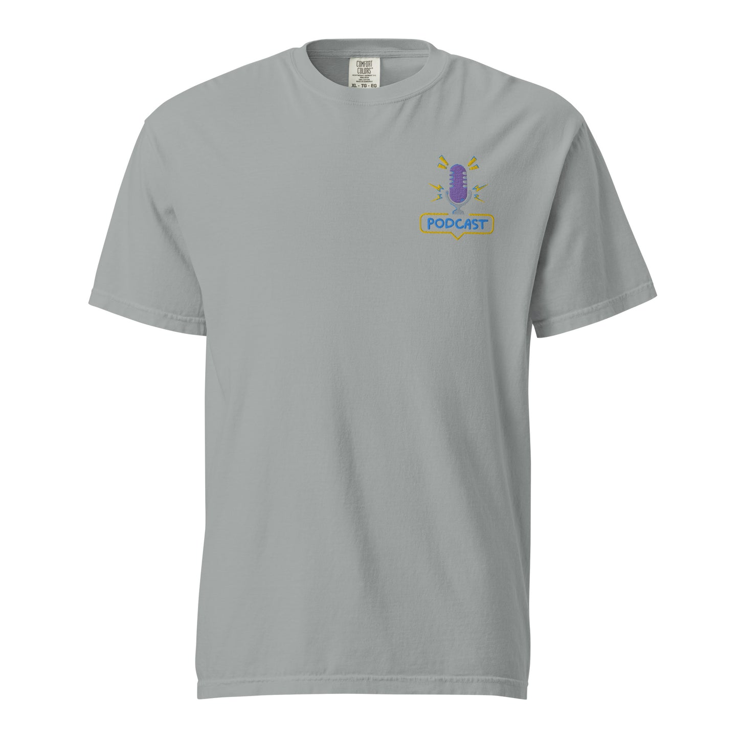 Grandma Is My Name Podcasting Is My Game: Unisex Comfort Wear/Colors Heavyweight T-Shirt