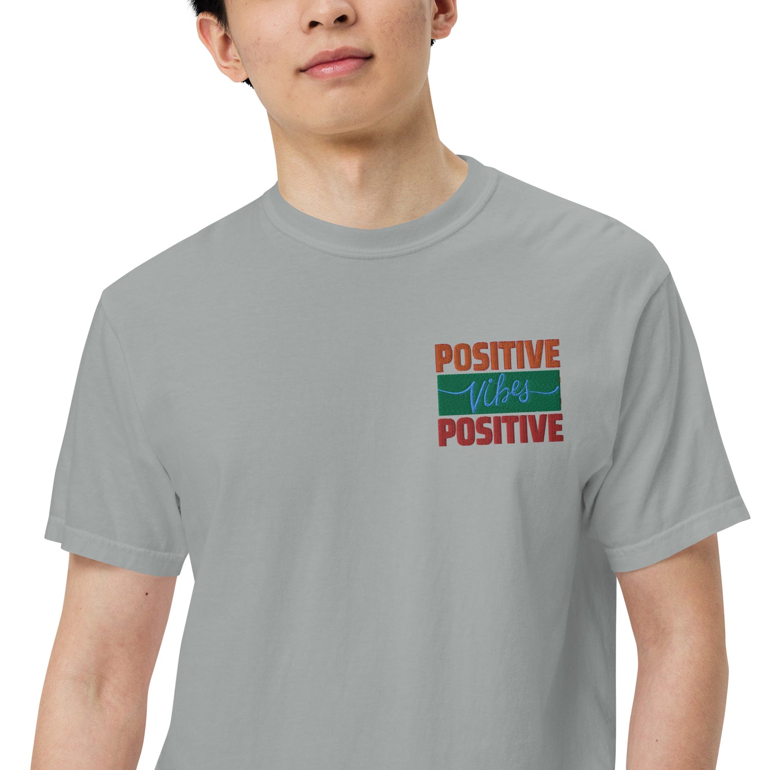 Motivational Positive Vibes: Unisex Comfort Wear/Colors Heavyweight T-Shirt