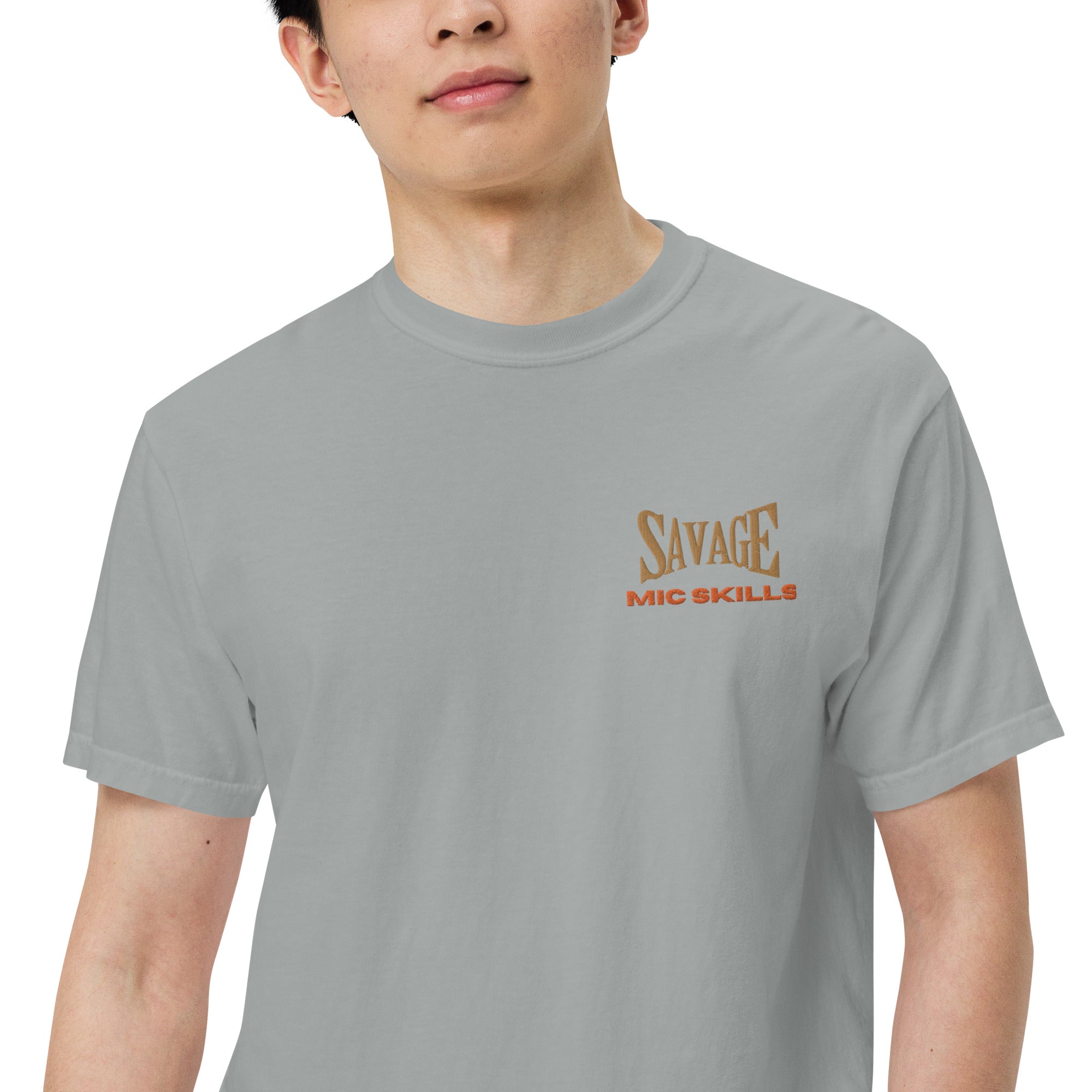 SOTVO Booth Wear: V.O. Savage MIc Skills: Unisex Comfort Wear/Colors Heavyweight T-Shirt