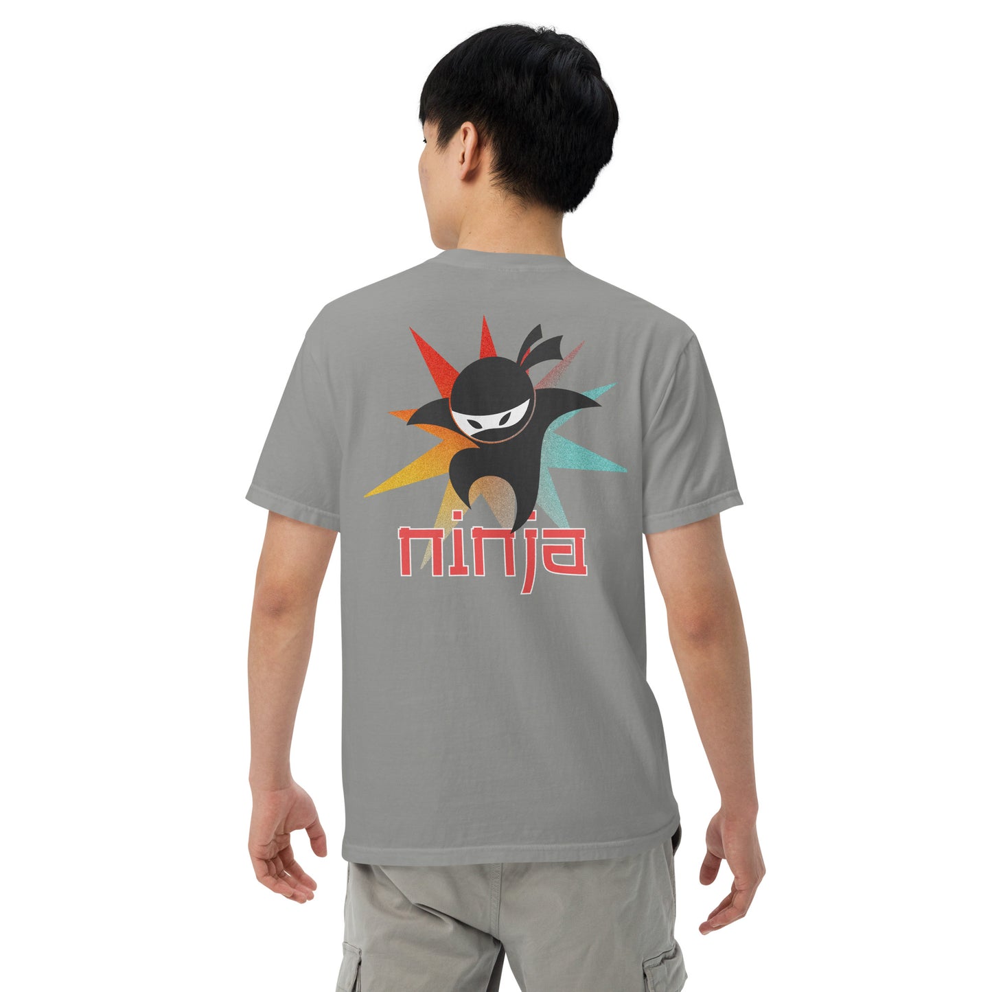 SOTVO Booth Wear: Ninja Warrior: Unisex Comfort Wear/Colors Heavyweight T-Shirt