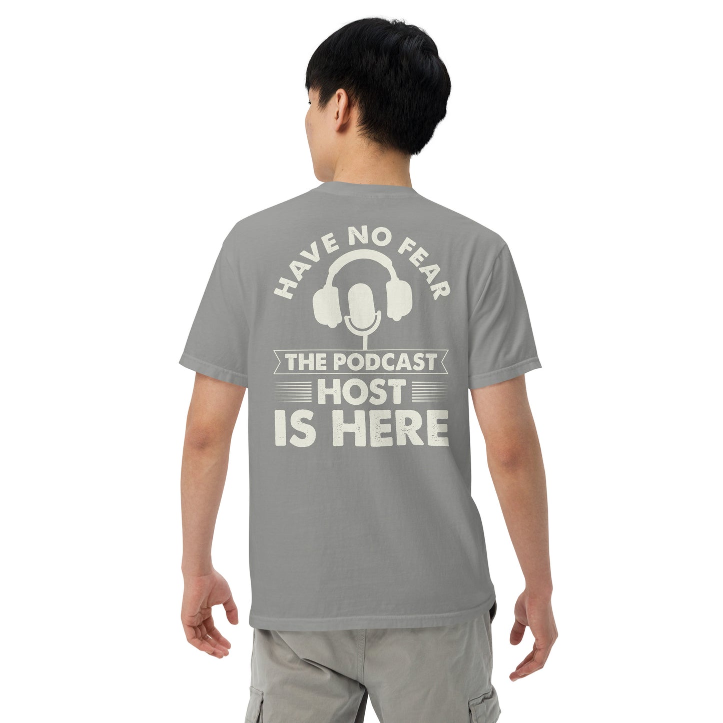 Podcast Host: Unisex Comfort Wear/Colors Heavyweight T-Shirt