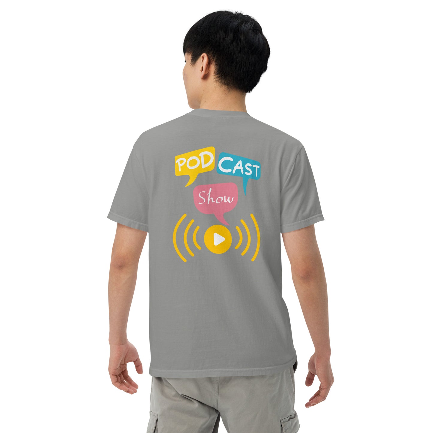 Podcast Show: Unisex Comfort Wear/Colors Heavyweight T-Shirt