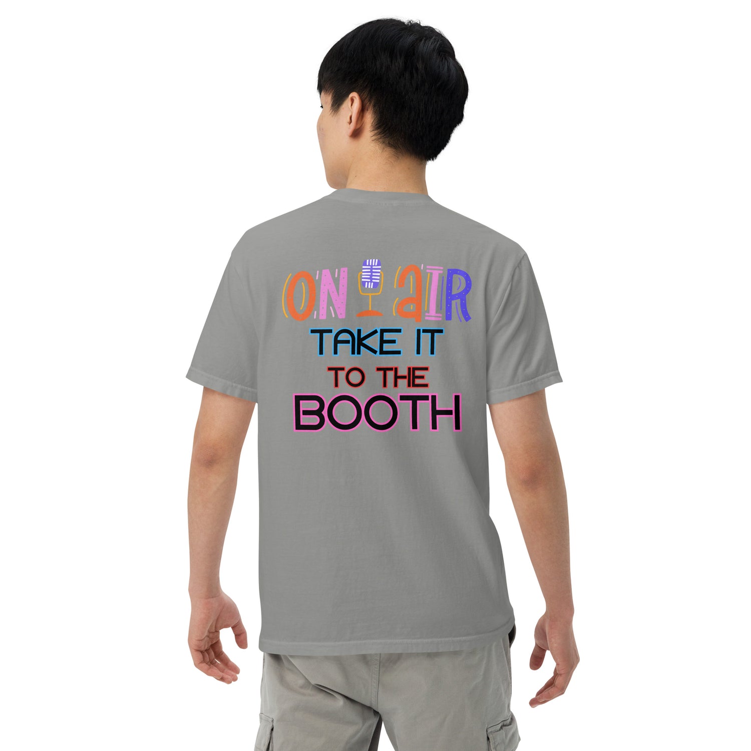 SOTVO Booth Wear: On Air Take It To The Booth: Unisex Comfort Wear/Colors Heavyweight T-Shirt