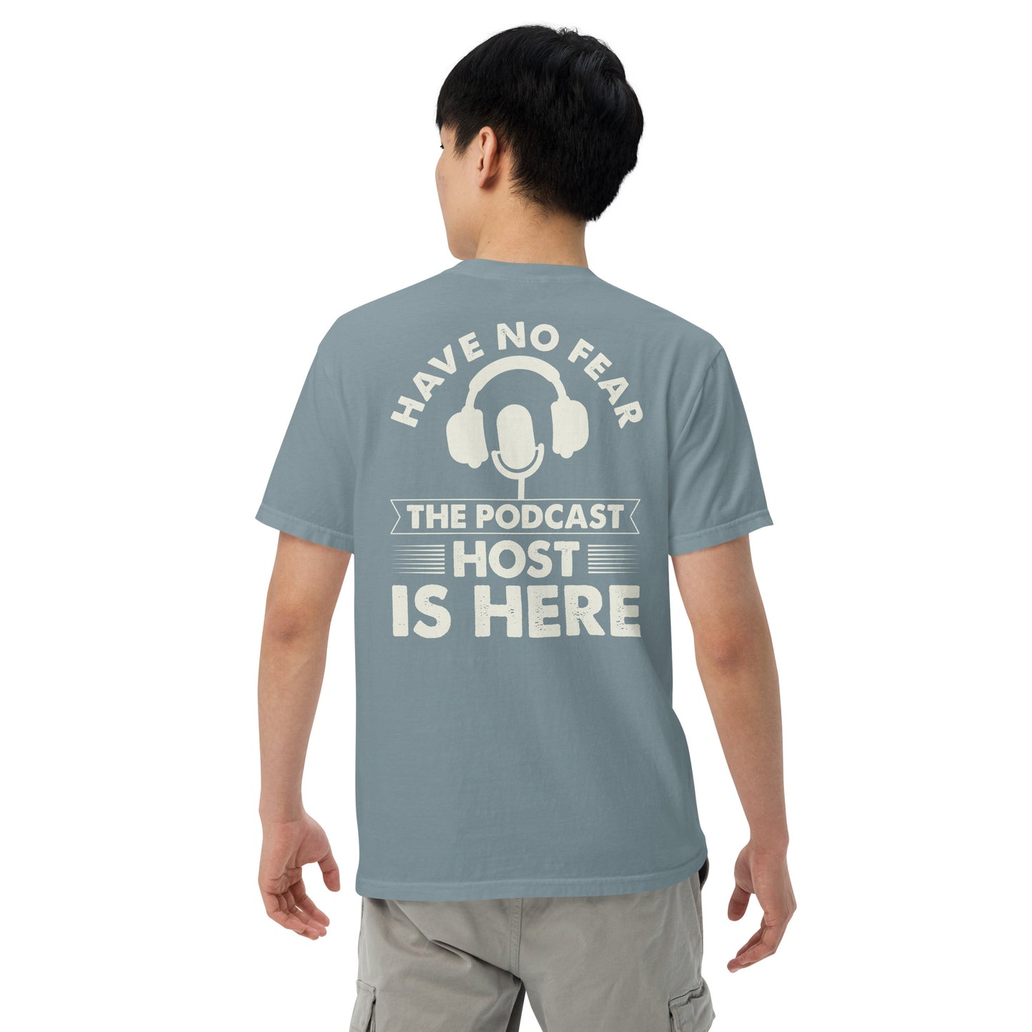 Podcast Host: Unisex Comfort Wear/Colors Heavyweight T-Shirt