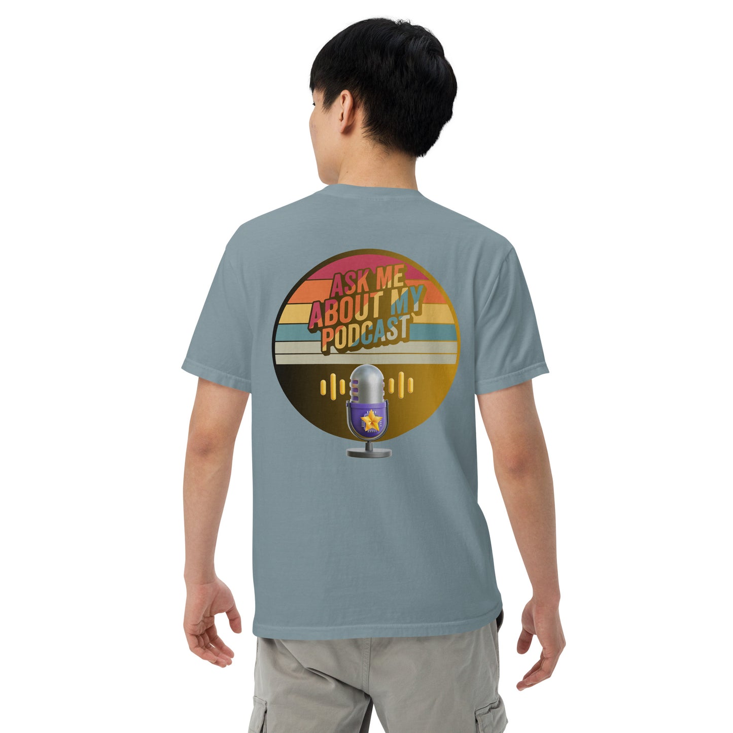 Podcast Show: Unisex Comfort Wear/Colors Heavyweight T-Shirt