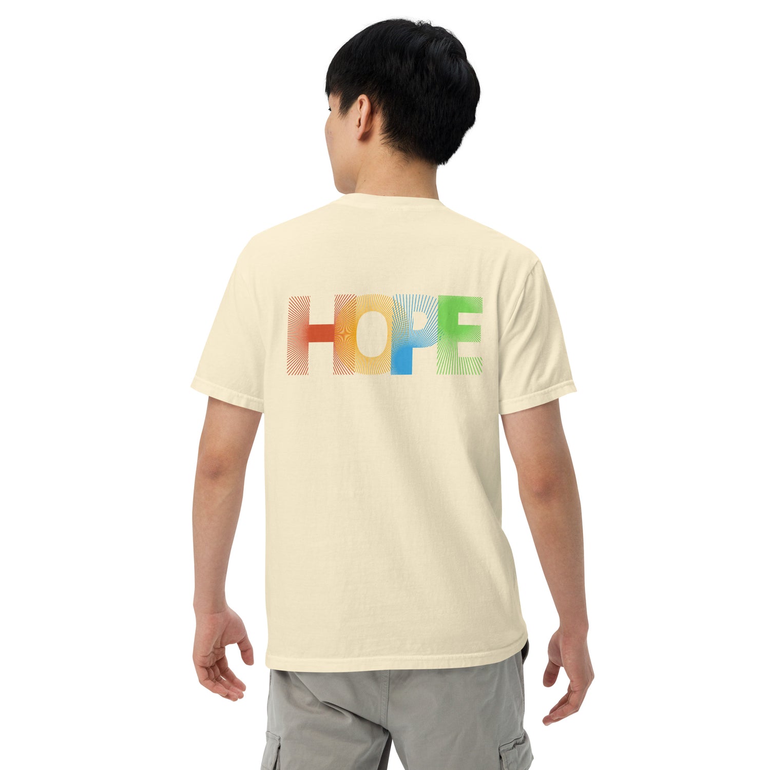 Motivational Affirmations HOPE: Unisex Comfort Wear/Colors Heavyweight T-Shirt