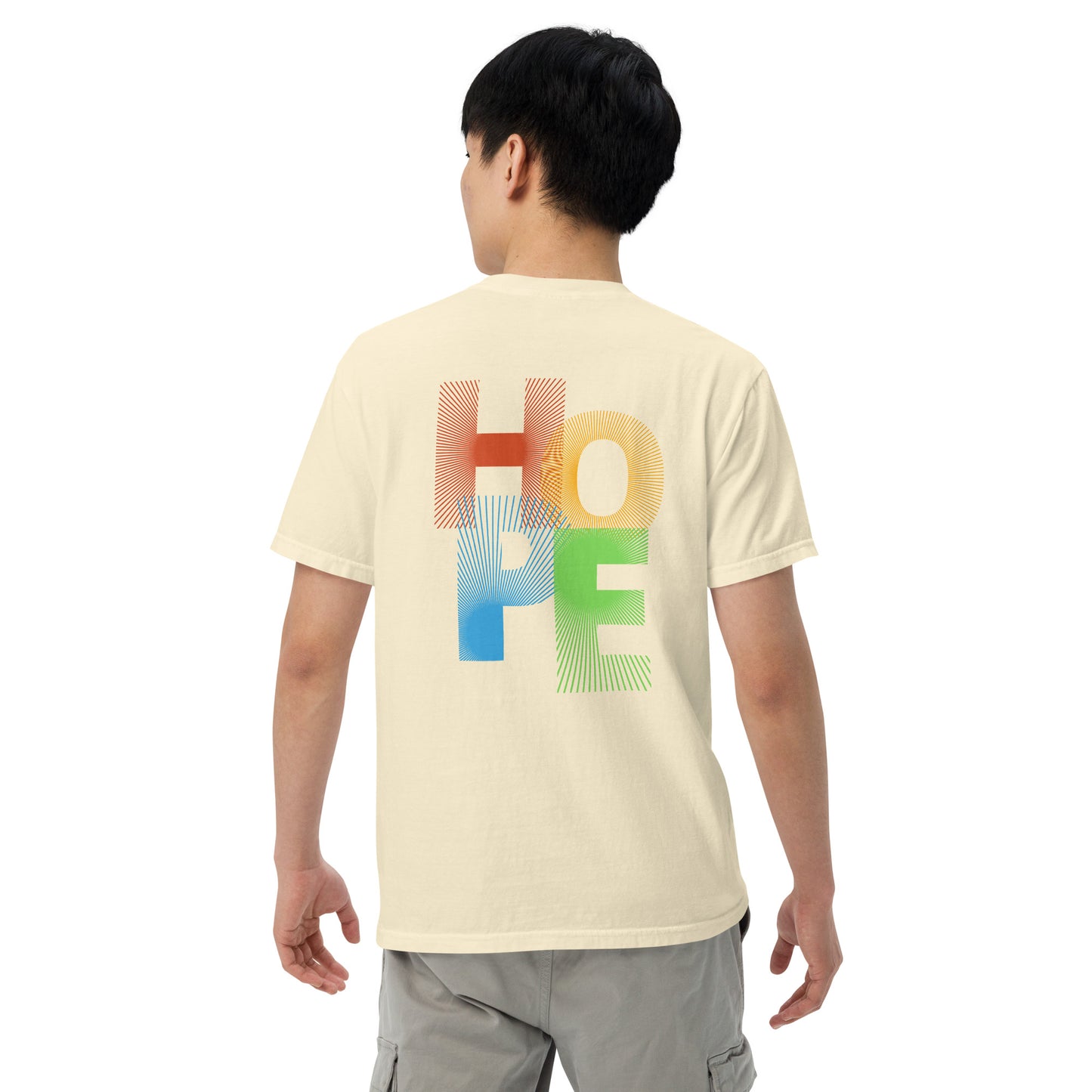 Motivational Affirmations HOPE: Unisex Comfort Wear/Colors Heavyweight T-Shirt