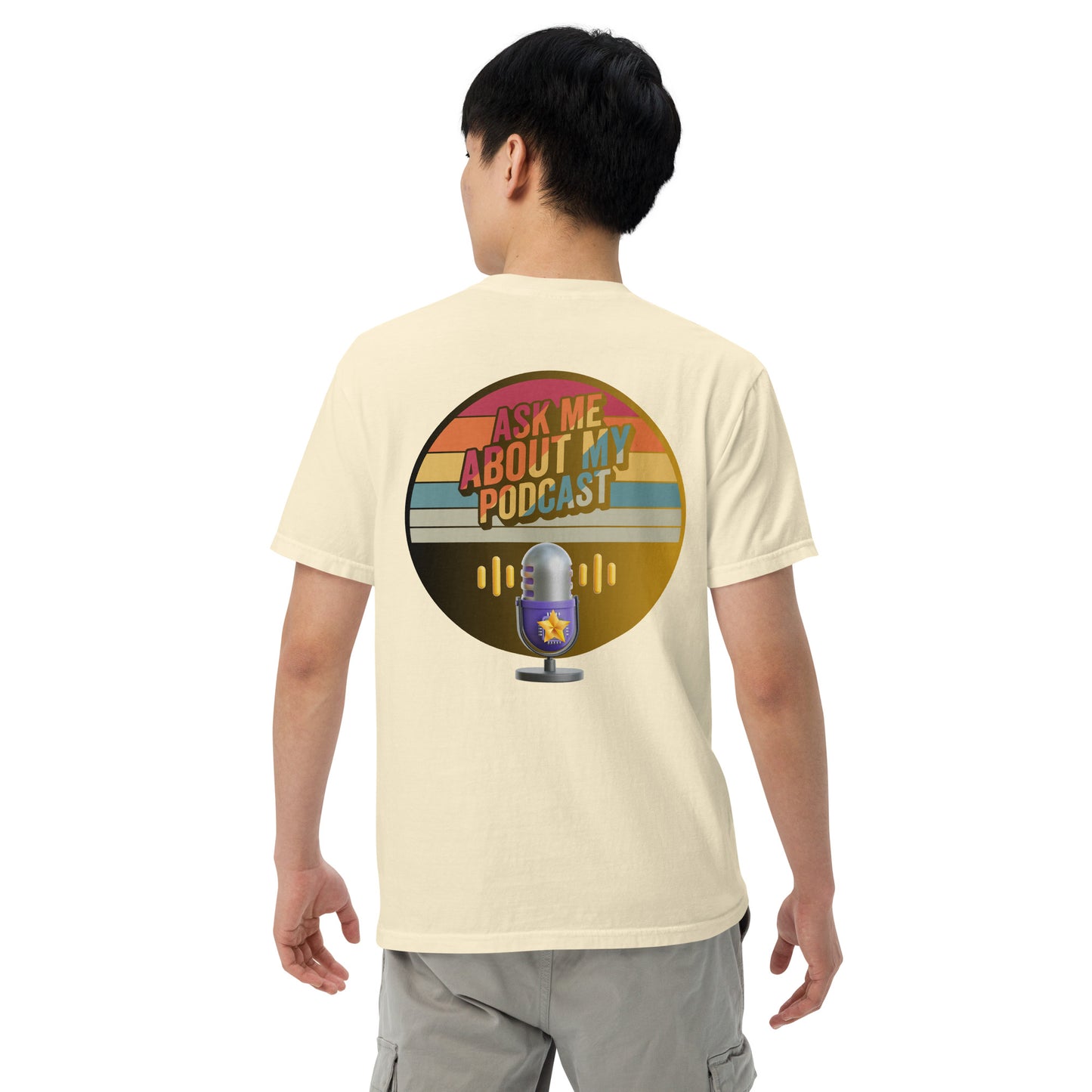 Podcast Show: Unisex Comfort Wear/Colors Heavyweight T-Shirt