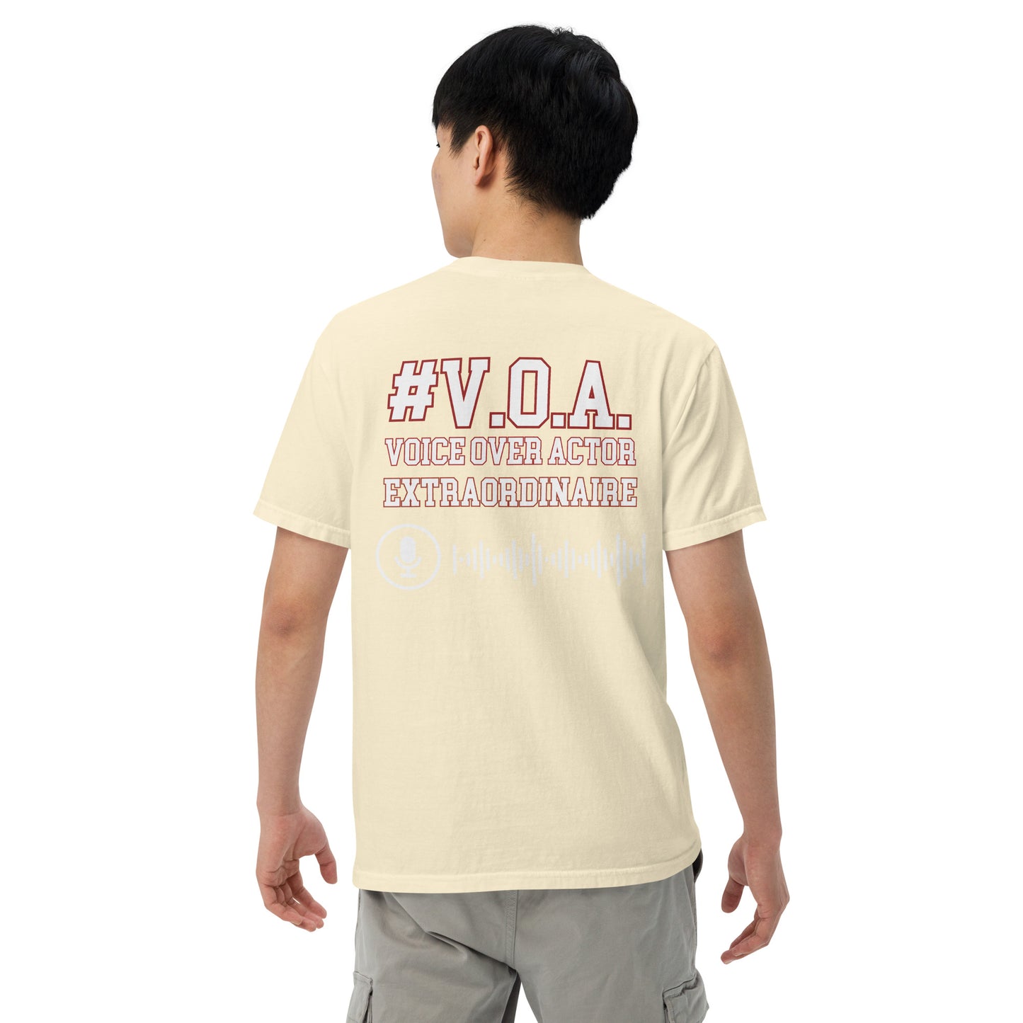 SOTVO Booth Wear: V.O.A. Extraordinaire: Unisex Comfort Wear/Colors Heavyweight T-Shirt