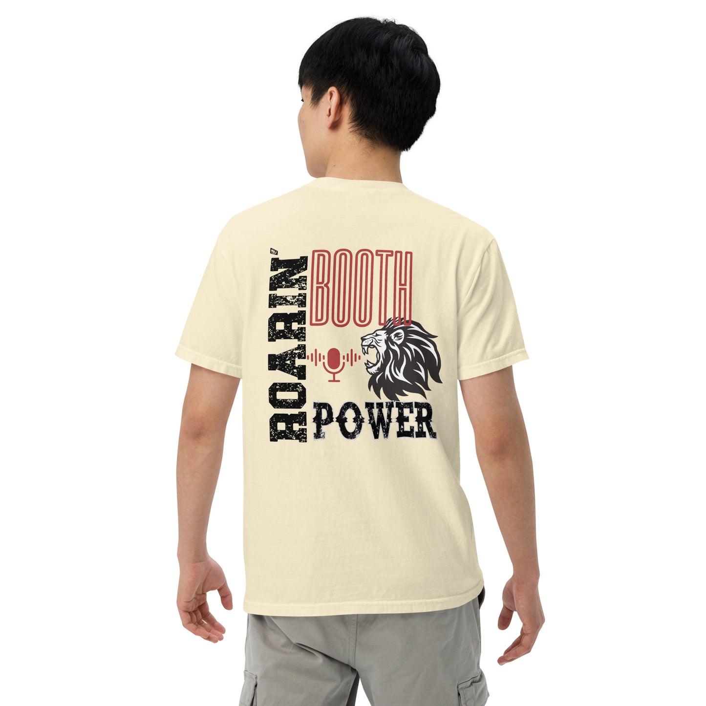 SOTVO Booth Wear: ROARIN' Booth Power: Unisex Comfort Wear/Colors Heavyweight T-Shirt